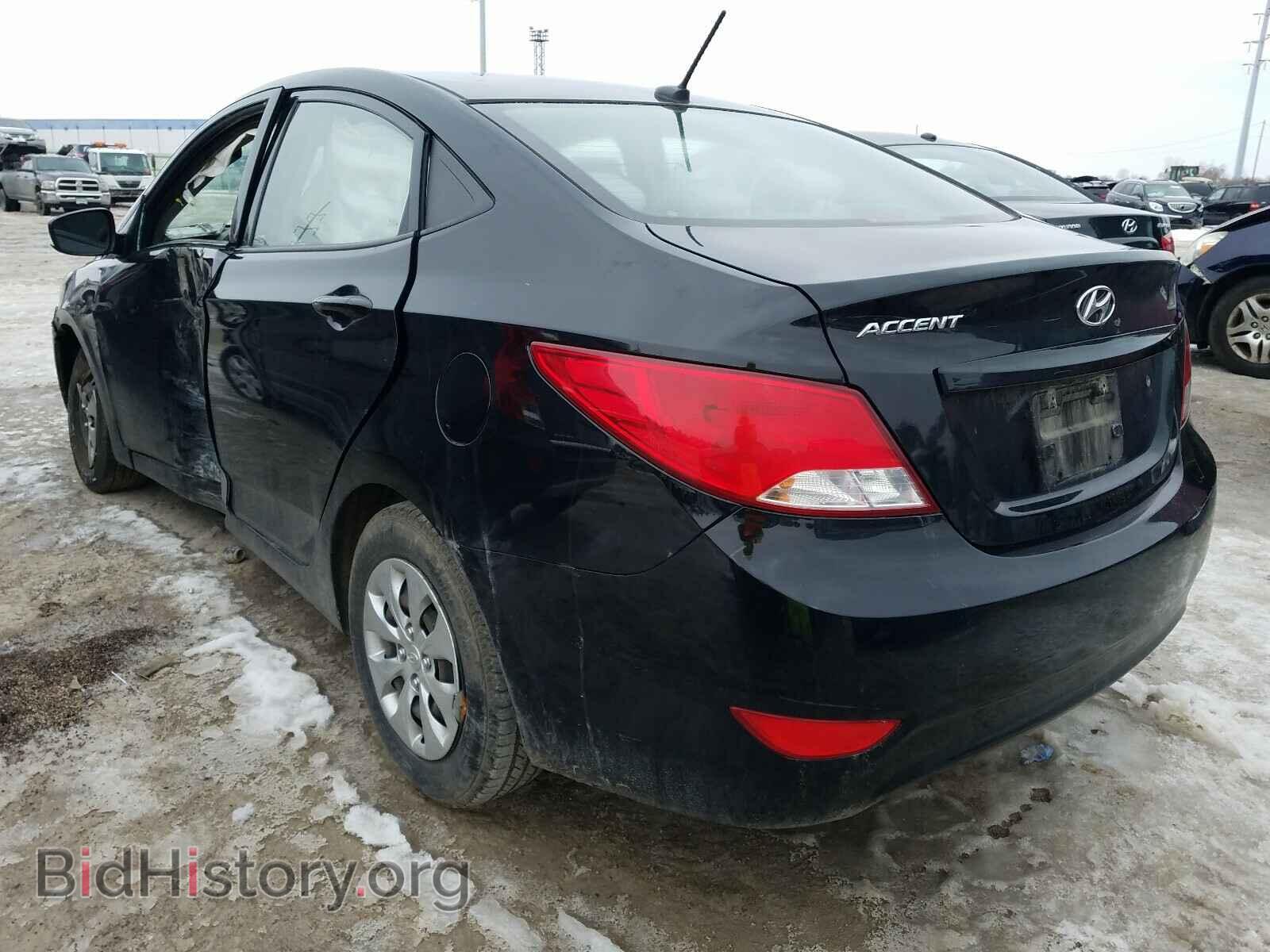 2016 HYUNDAI ACCENT - VIN: KMHCT4AE2GU135372 - Фото 3