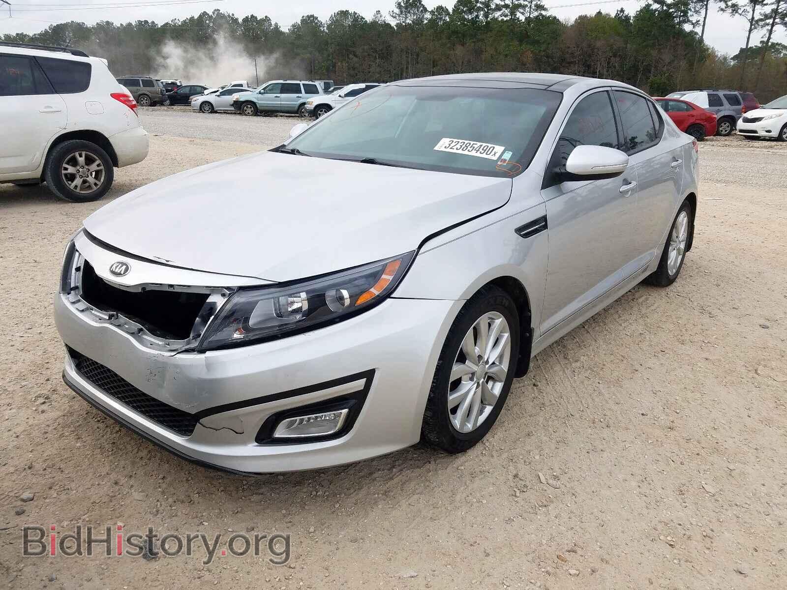 2015 KIA OPTIMA - VIN: 5XXGN4A72FG360624 - Фото 2