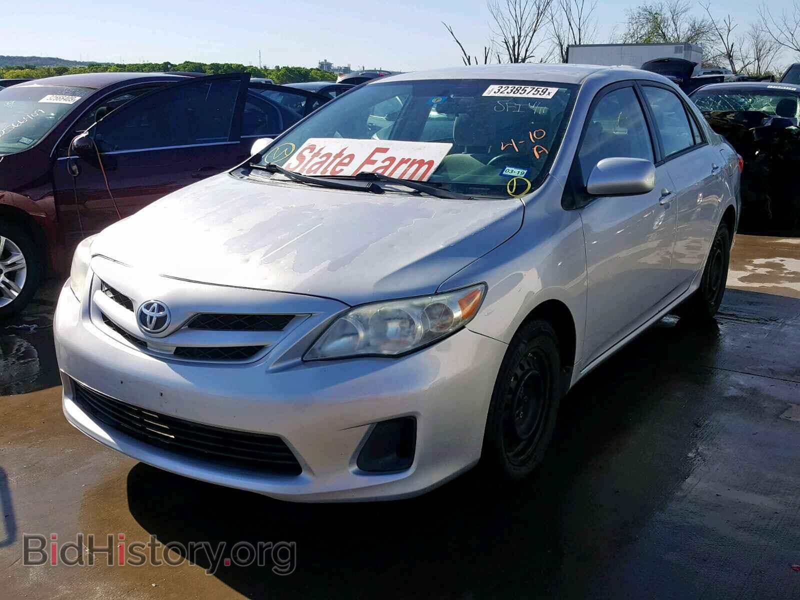 2011 TOYOTA COROLLA BA - VIN: 2T1BU4EE2BC600410 - Фото 2