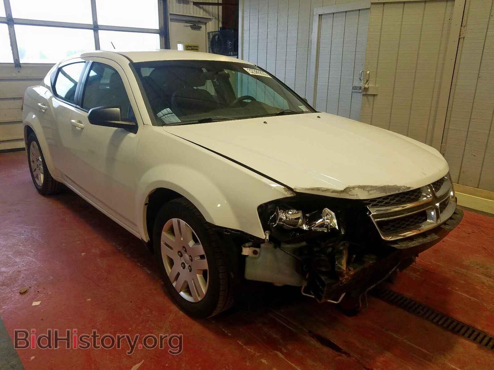 Photo 1C3CDZAB6CN252577 - DODGE AVENGER 2012