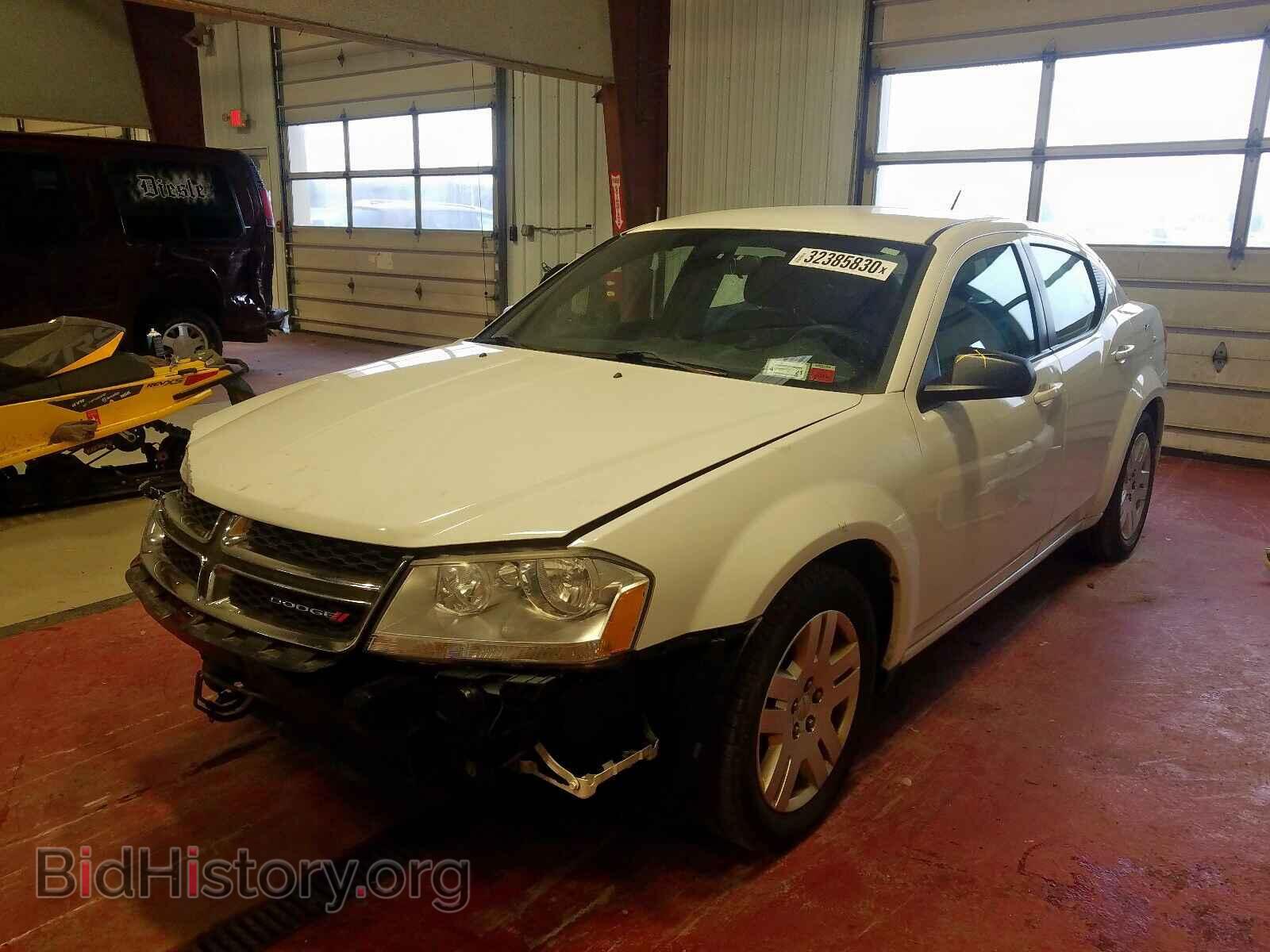 2012 DODGE AVENGER - VIN: 1C3CDZAB6CN252577 - Фото 2