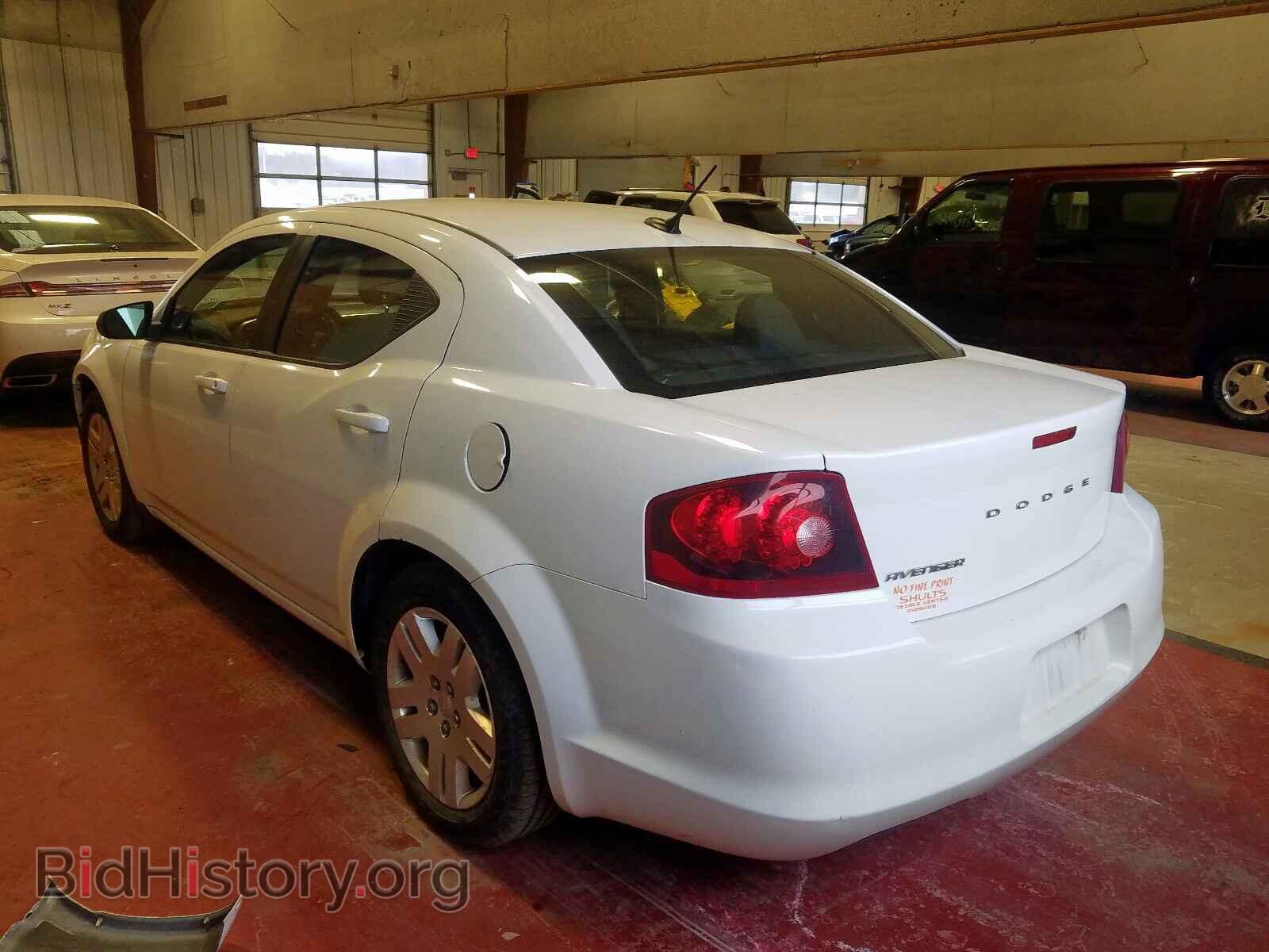 2012 DODGE AVENGER - VIN: 1C3CDZAB6CN252577 - Фото 3