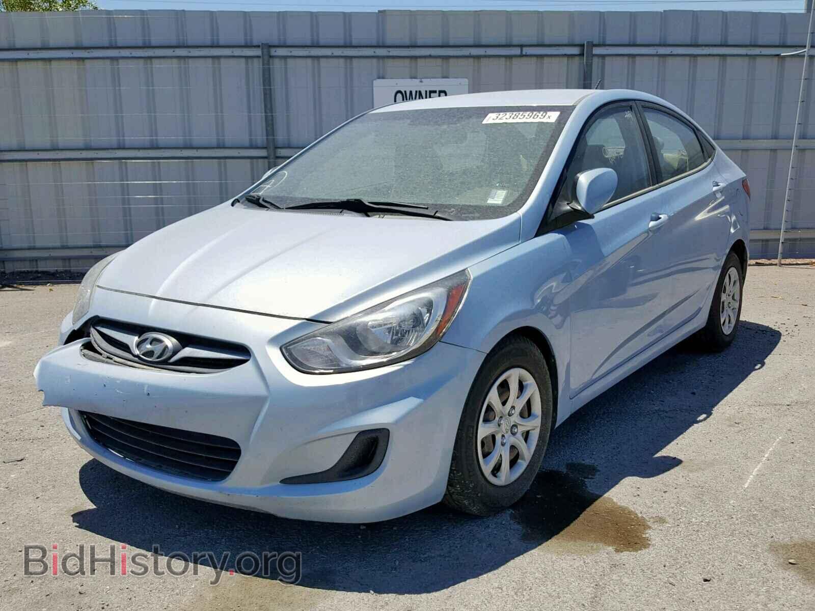 2013 HYUNDAI ACCENT - VIN: KMHCT4AE0DU522692 - Фото 2