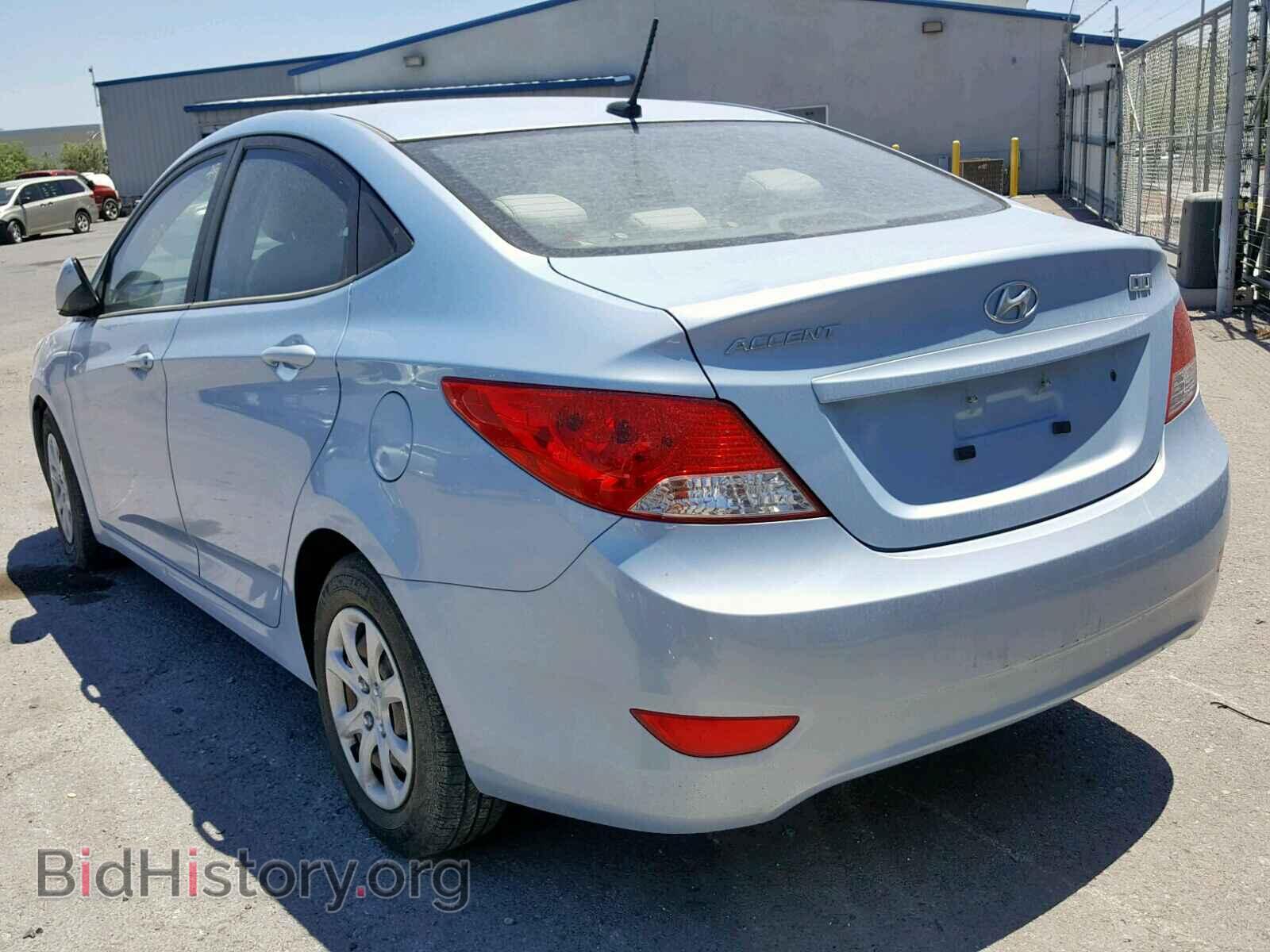 2013 HYUNDAI ACCENT - VIN: KMHCT4AE0DU522692 - Фото 3
