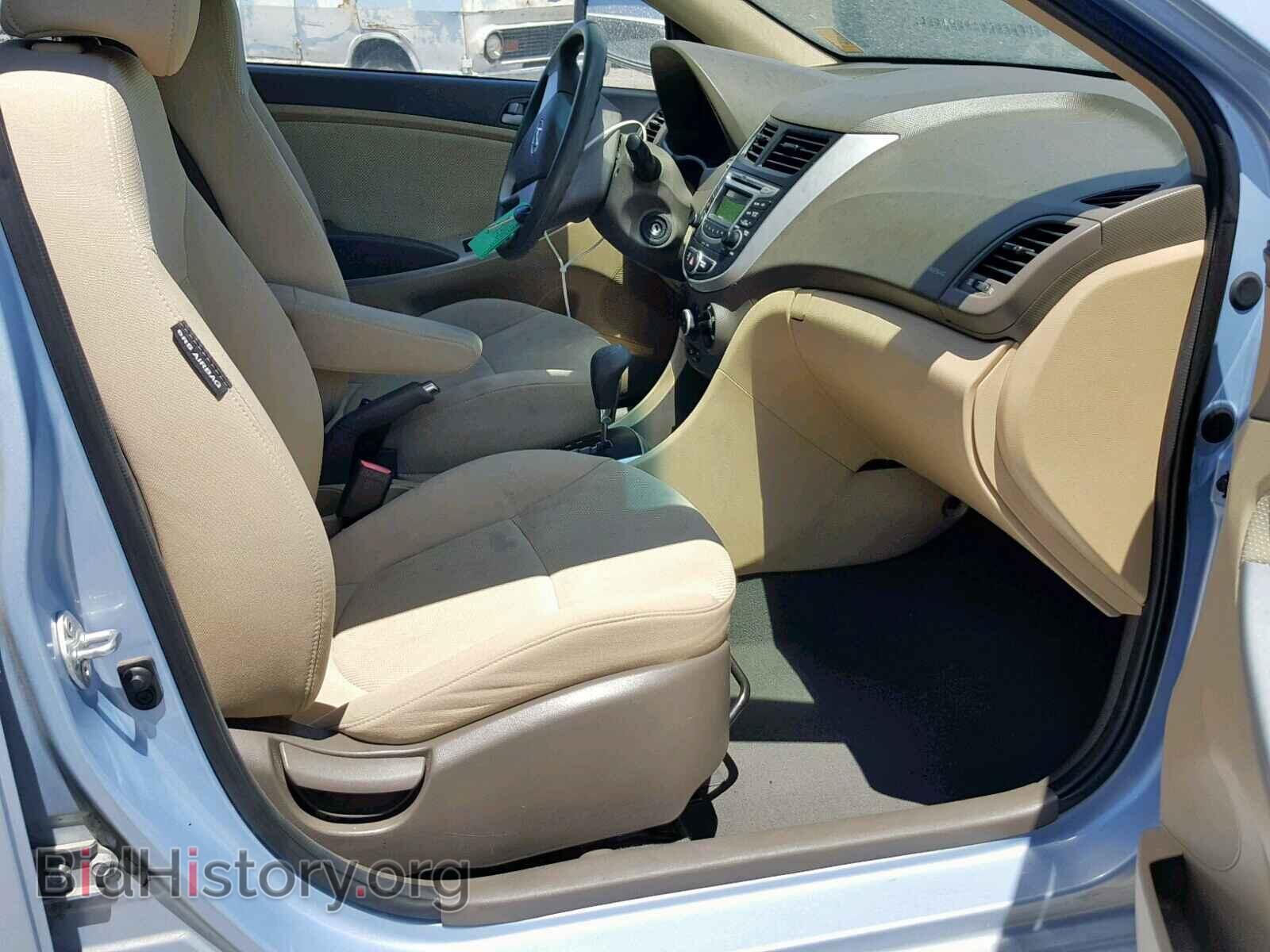 2013 HYUNDAI ACCENT - VIN: KMHCT4AE0DU522692 - Фото 5