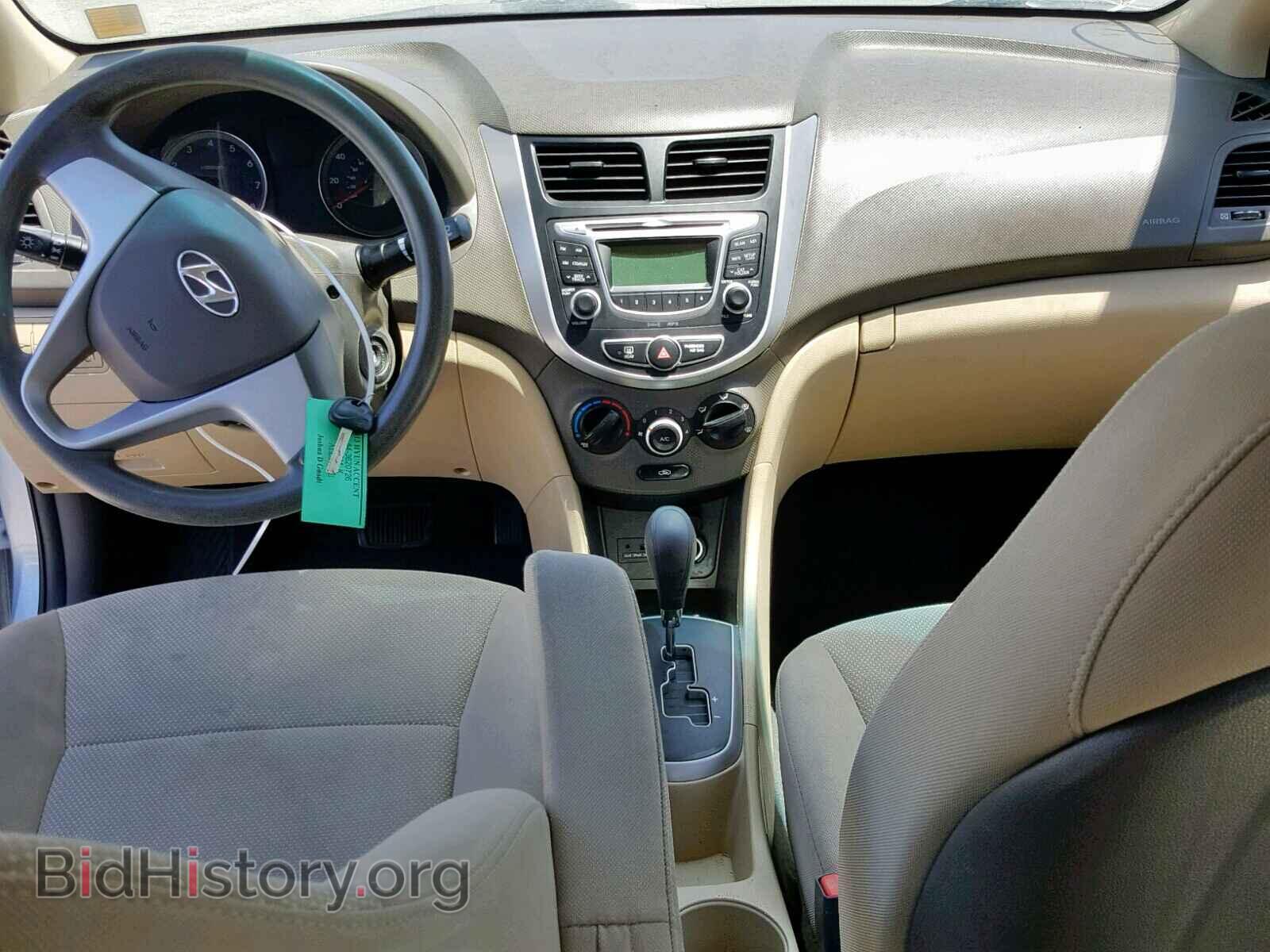 2013 HYUNDAI ACCENT - VIN: KMHCT4AE0DU522692 - Фото 9