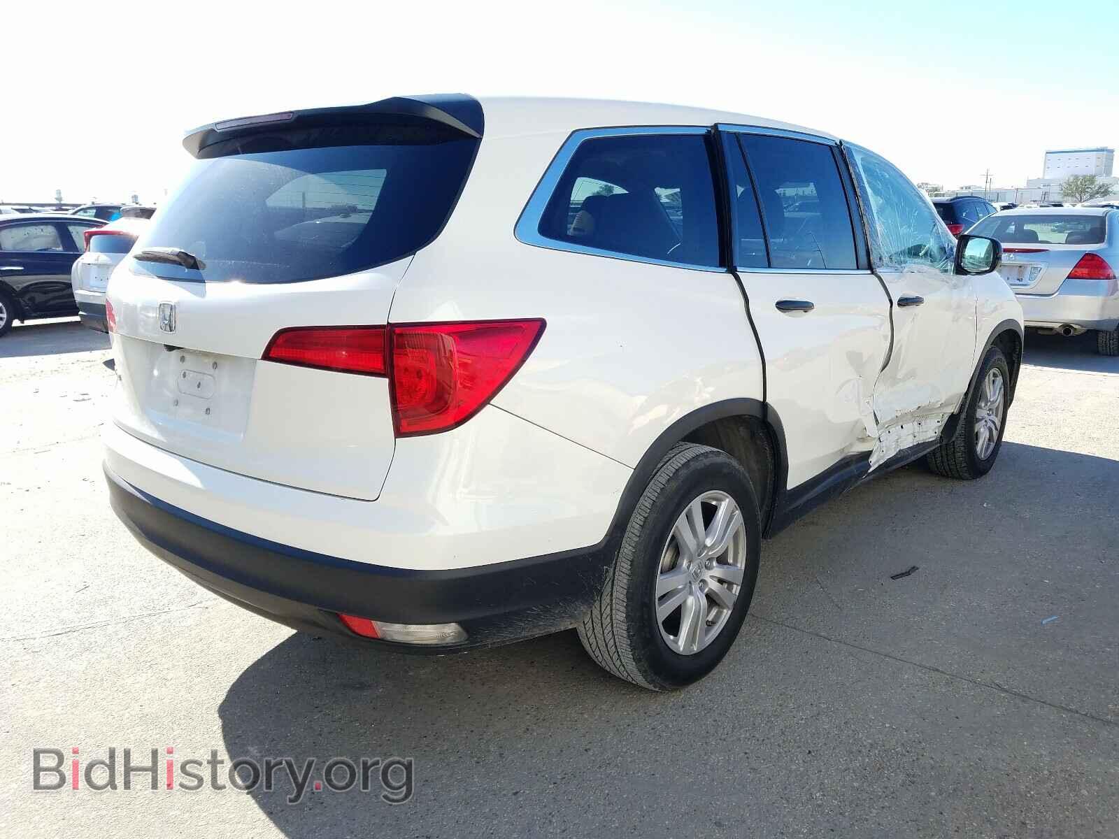 2016 HONDA PILOT - VIN: 5FNYF5H14GB033963 - Фото 4
