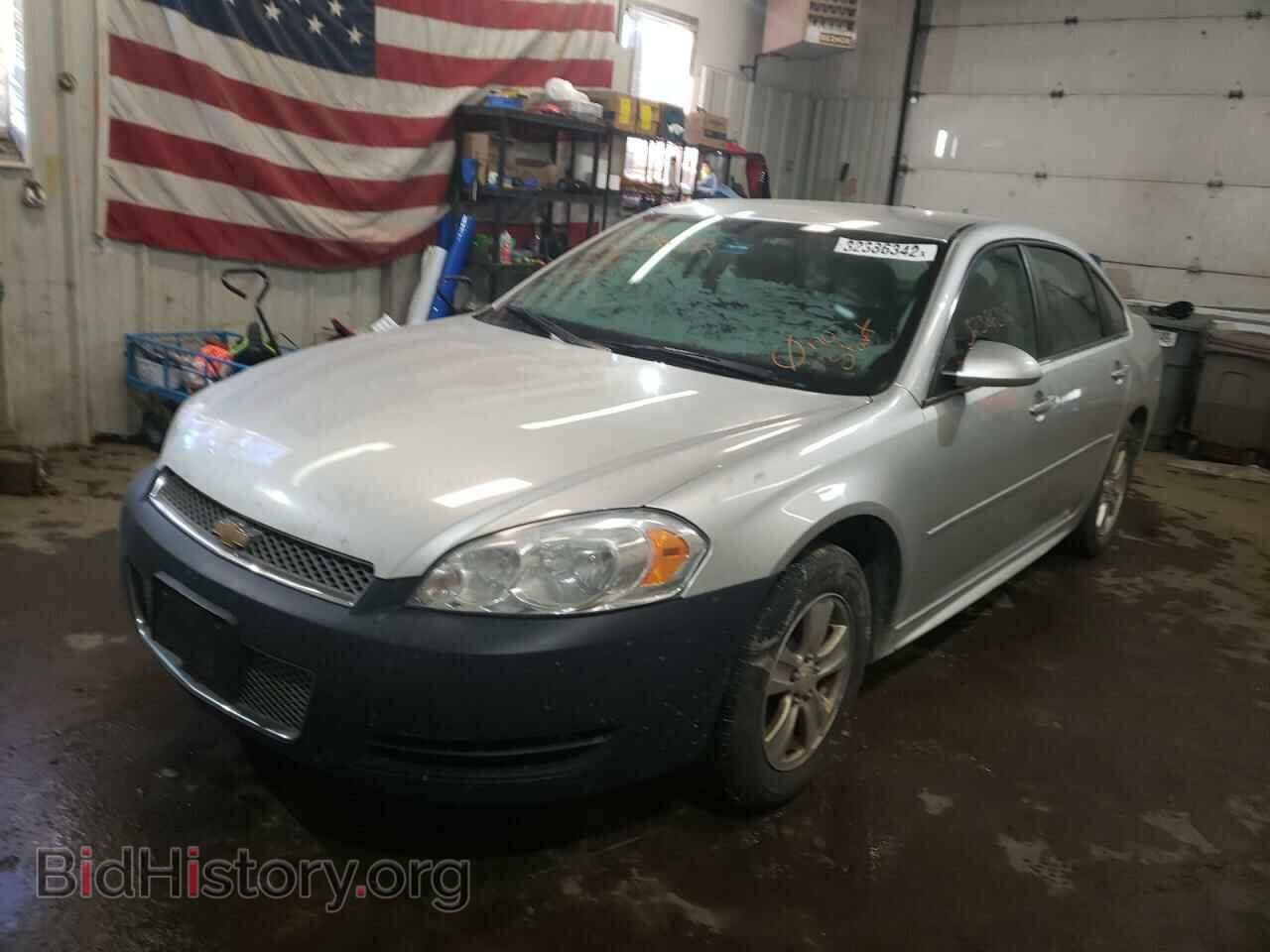 2012 CHEVROLET IMPALA - VIN: 2G1WF5E31C1287794 - Фото 2
