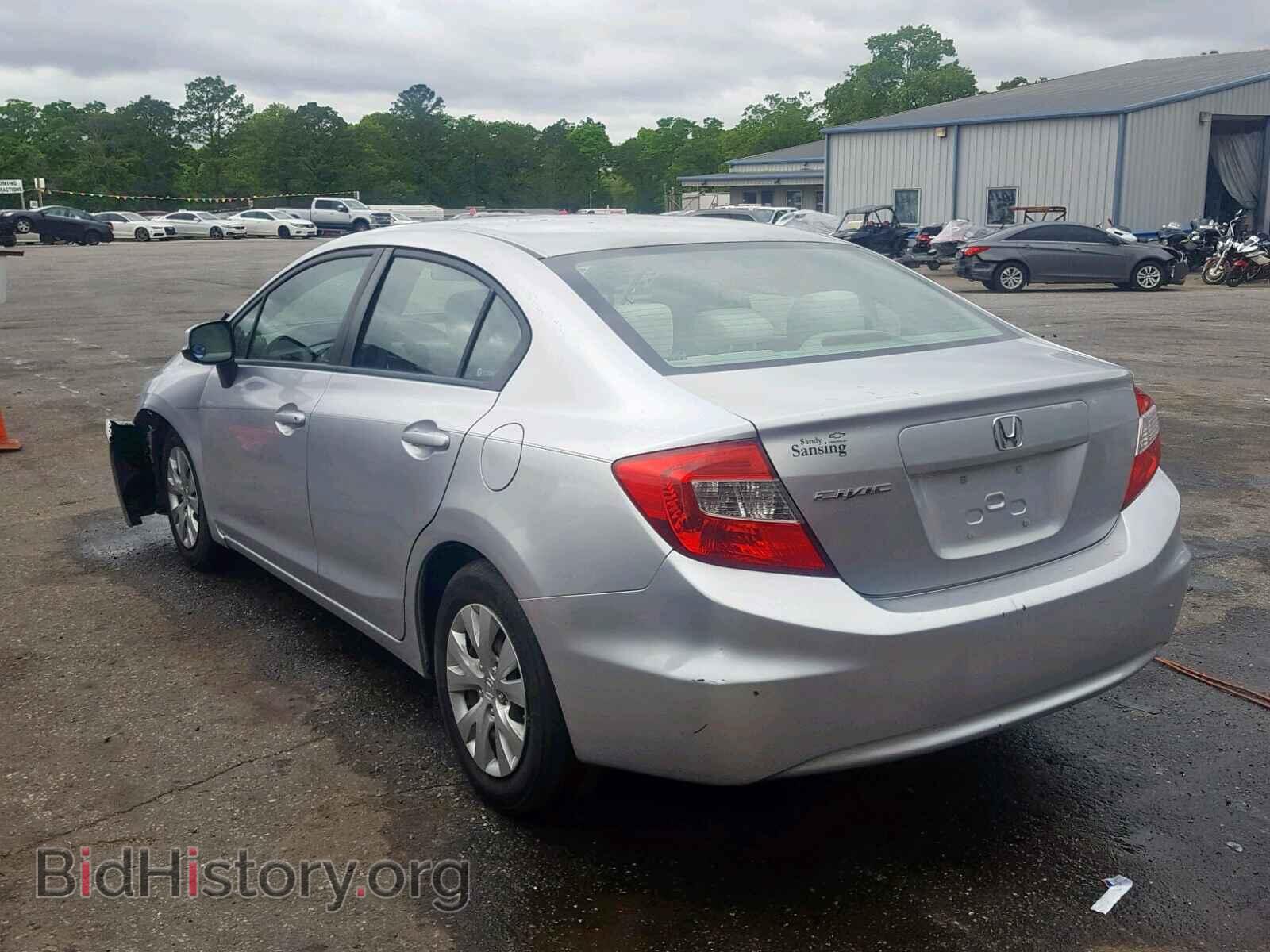 2012 HONDA CIVIC LX - VIN: 2HGFB2F59CH304402 - Фото 3