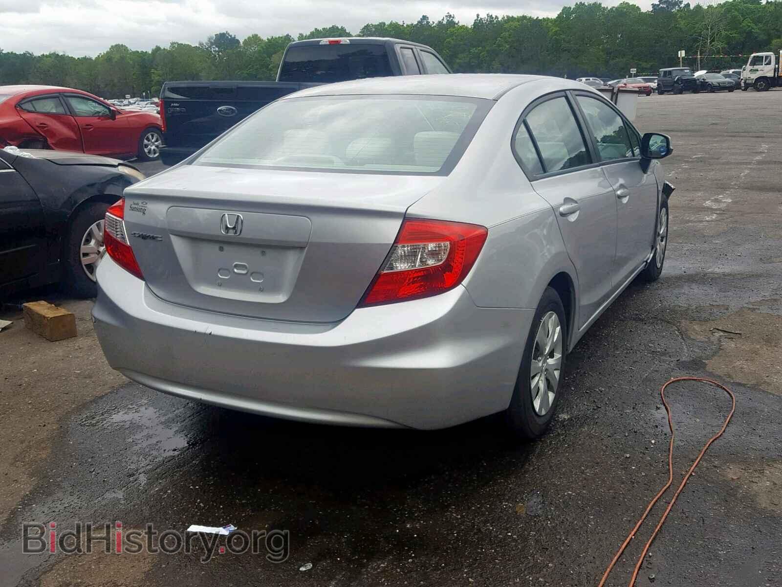 2012 HONDA CIVIC LX - VIN: 2HGFB2F59CH304402 - Фото 4
