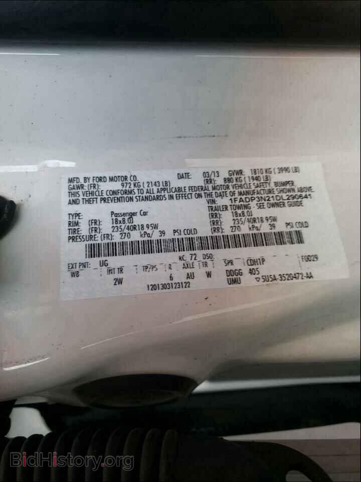 2013 FORD FOCUS - VIN: 1FADP3N21DL290641 - Photo 10