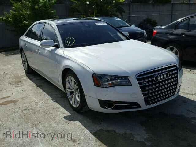Photo WAURVAFD3CN019395 - AUDI A8 2012