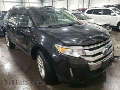2014 Ford EDGE Edge SEL, темно-серый — VIN 2FMDK4JCXEBB51537, Copart