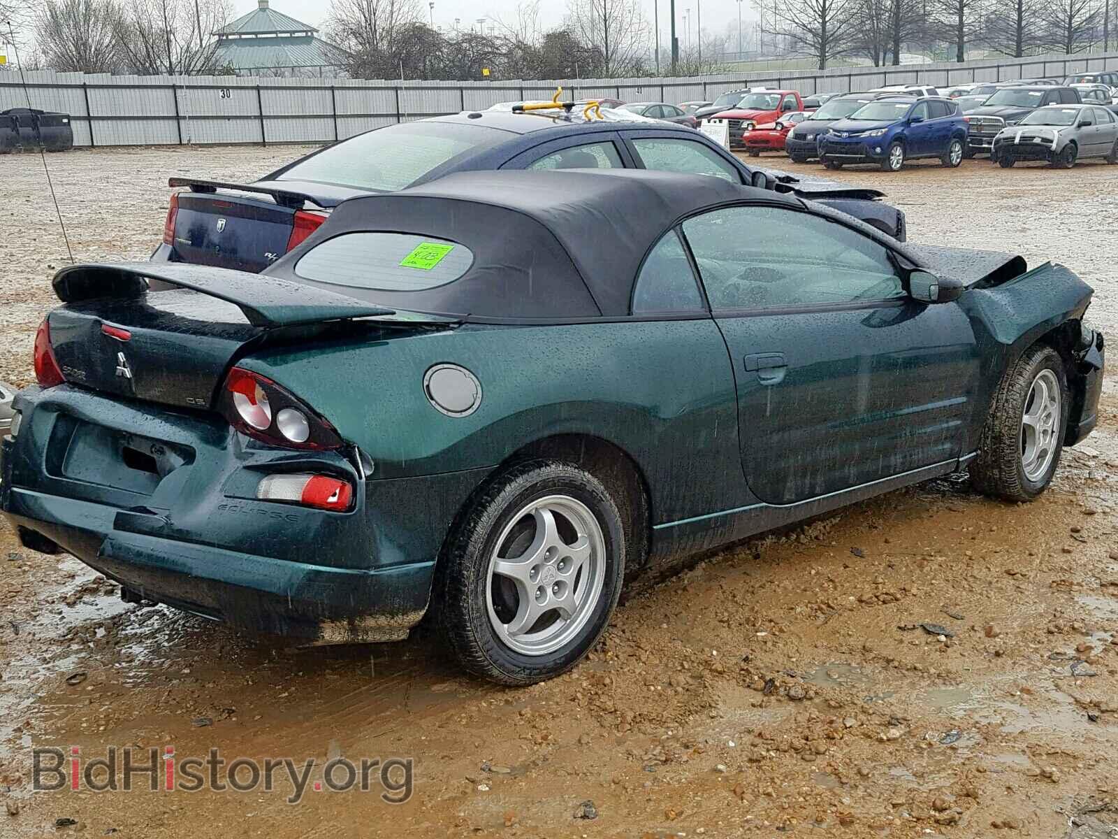 2002 MITSUBISHI ECLIPSE - VIN: 4A3AE45G62E079356 - Фото 4