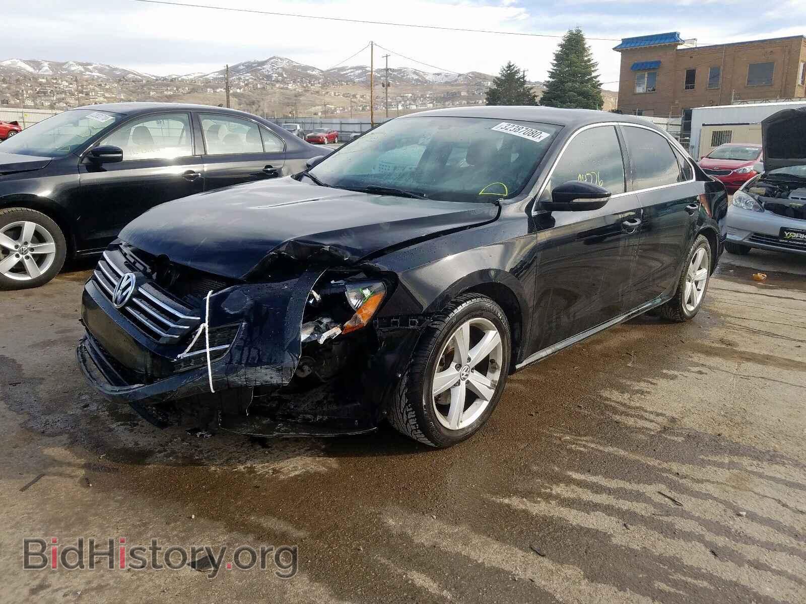 2012 VOLKSWAGEN PASSAT - VIN: 1VWBH7A36CC097515 - Фото 2