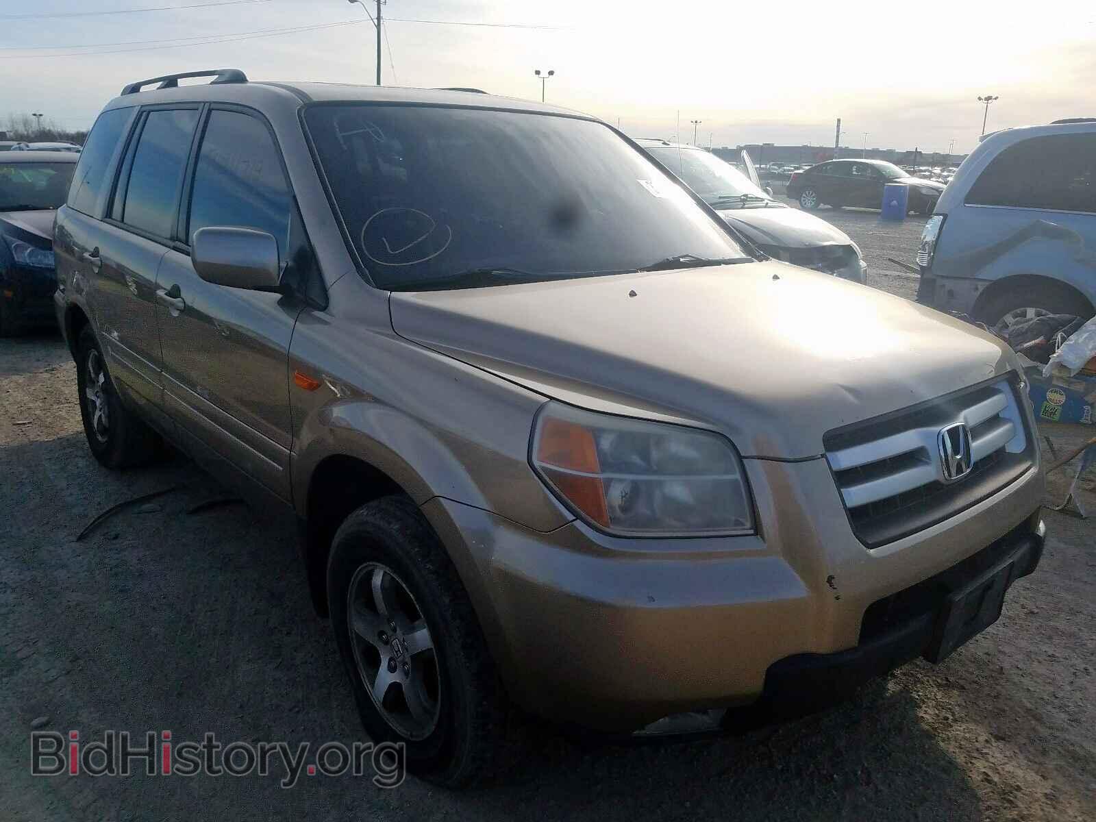 Photo 2HKYF18546H548022 - HONDA PILOT 2006