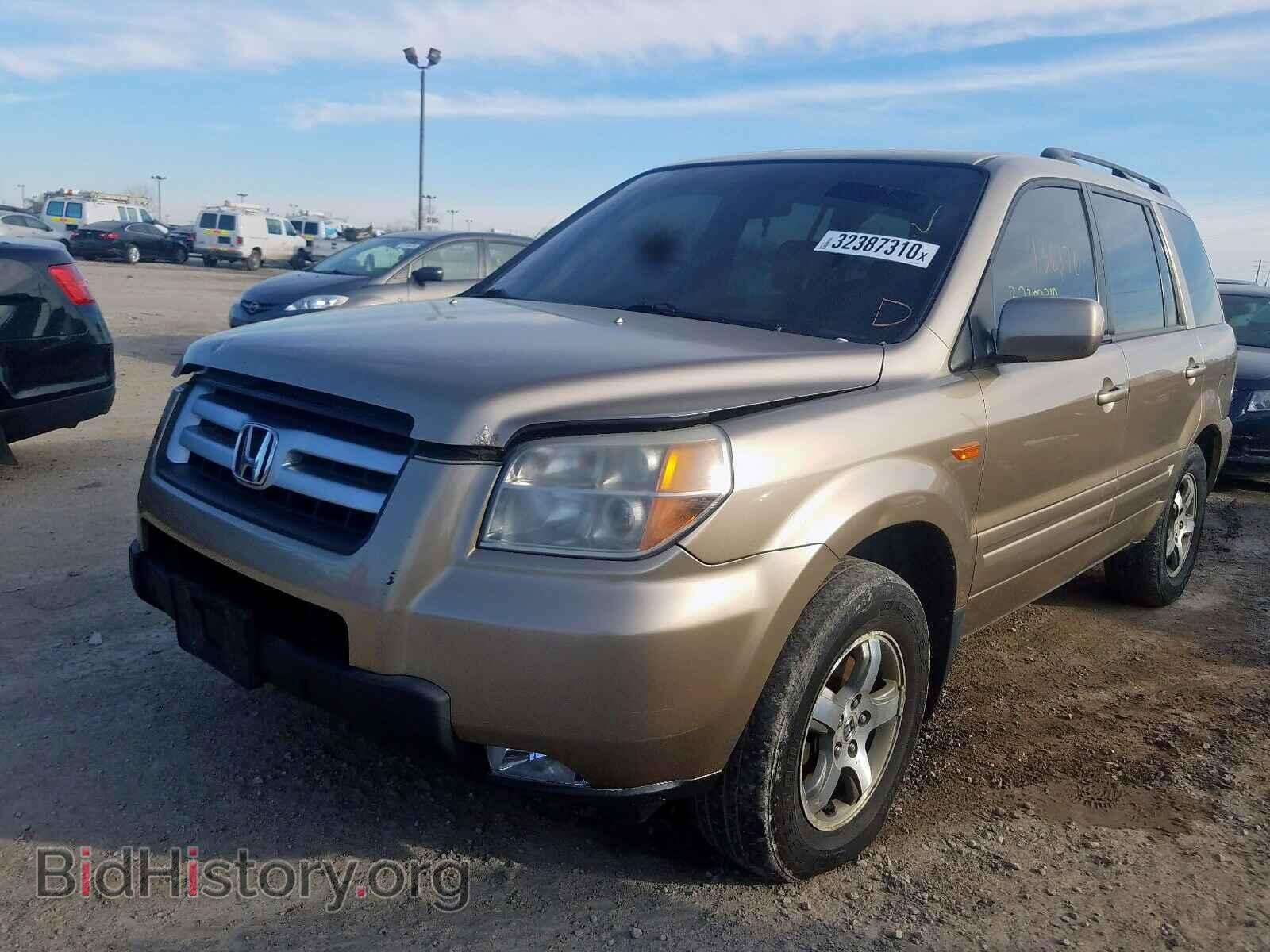 2006 HONDA PILOT - VIN: 2HKYF18546H548022 - Фото 2
