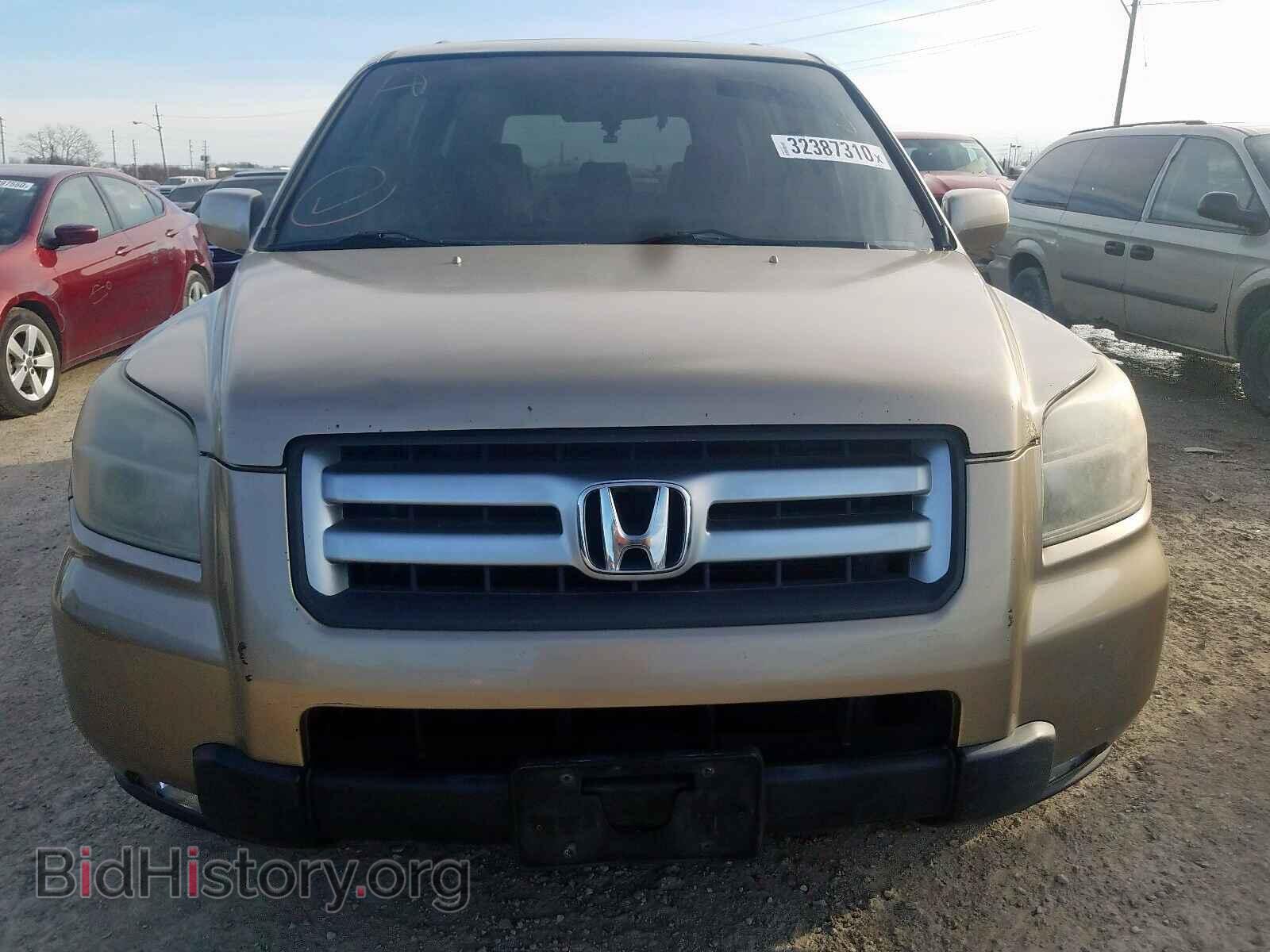 2006 HONDA PILOT - VIN: 2HKYF18546H548022 - Фото 9