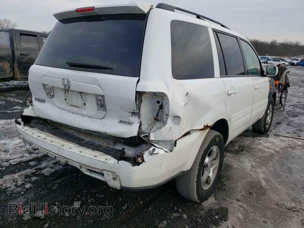 2007 HONDA PILOT - VIN: 2HKYF18587H513176 - Фото 4