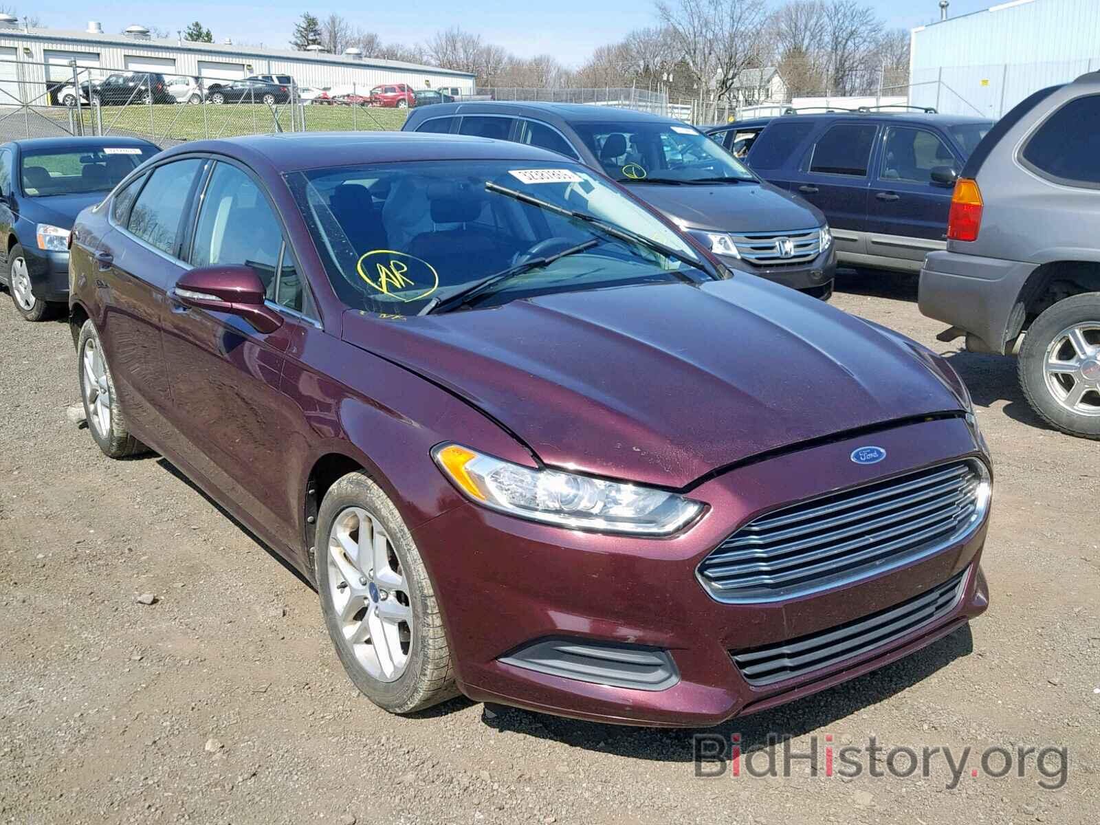 Photo 3FA6P0HR8DR181269 - FORD FUSION SE 2013