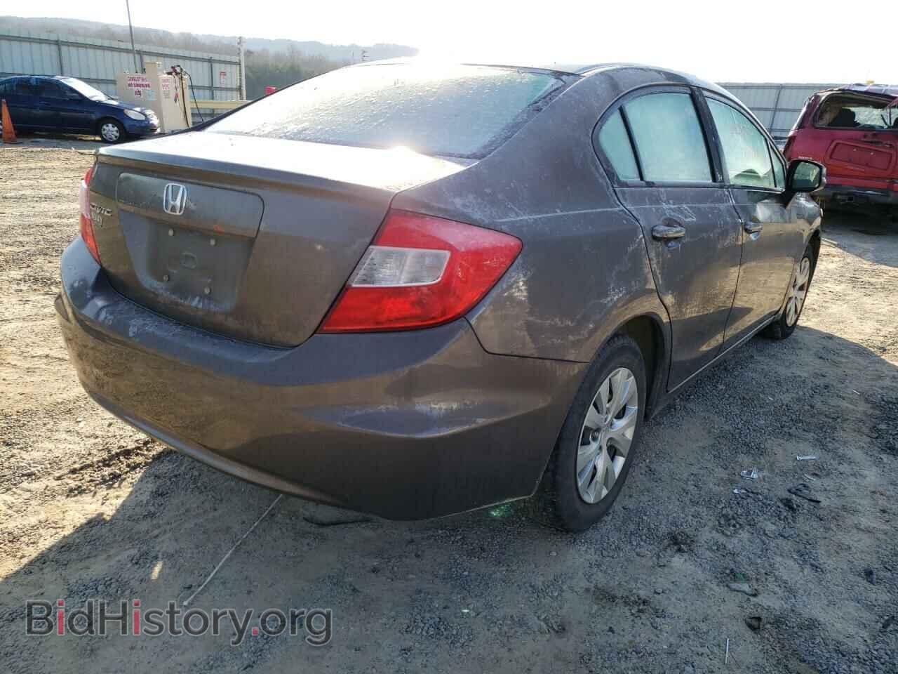2012 HONDA CIVIC - VIN: 2HGFB2F59CH541701 - Фото 4
