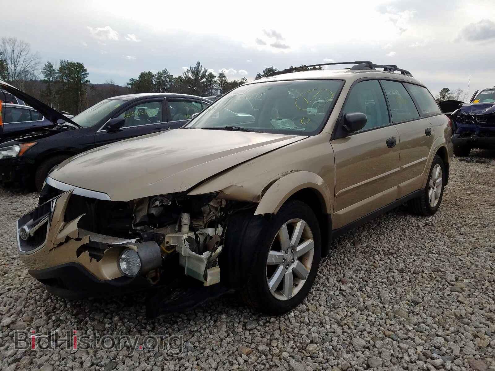 2008 SUBARU OUTBACK - VIN: 4S4BP61C487327404 - Фото 2