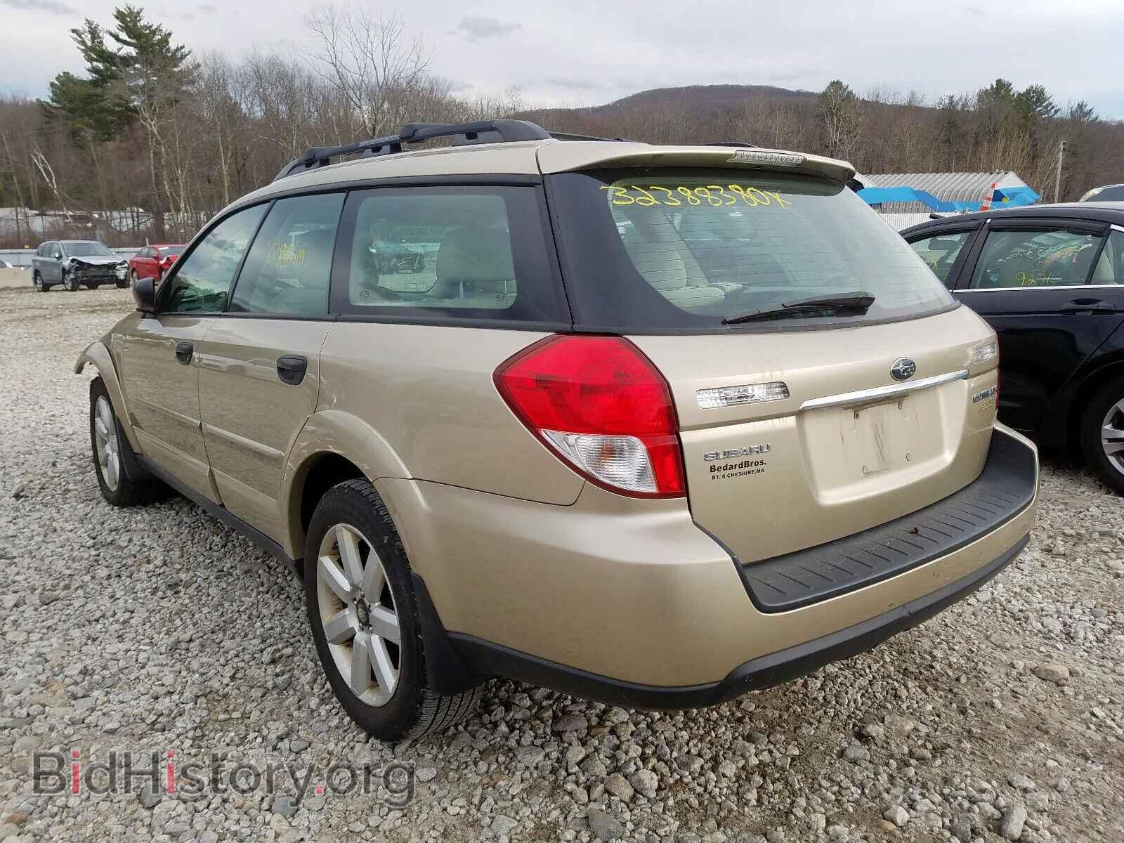 2008 SUBARU OUTBACK - VIN: 4S4BP61C487327404 - Фото 3