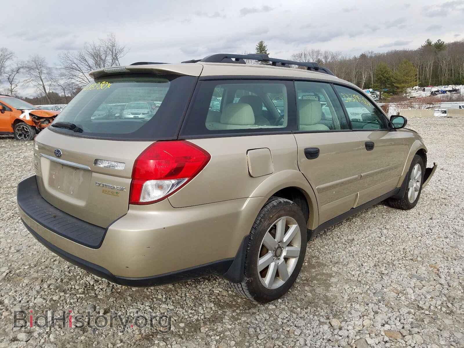 2008 SUBARU OUTBACK - VIN: 4S4BP61C487327404 - Фото 4