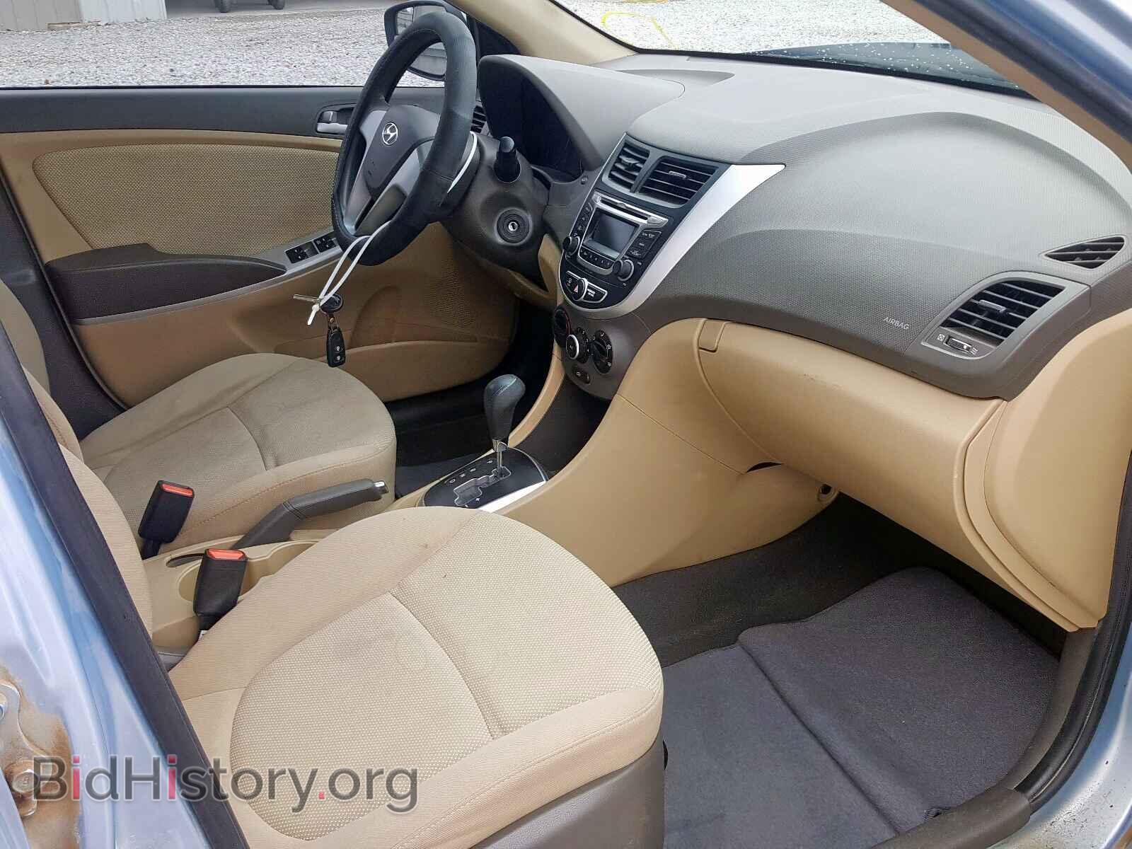 2014 HYUNDAI ACCENT - VIN: KMHCT4AE7EU600466 - Фото 5