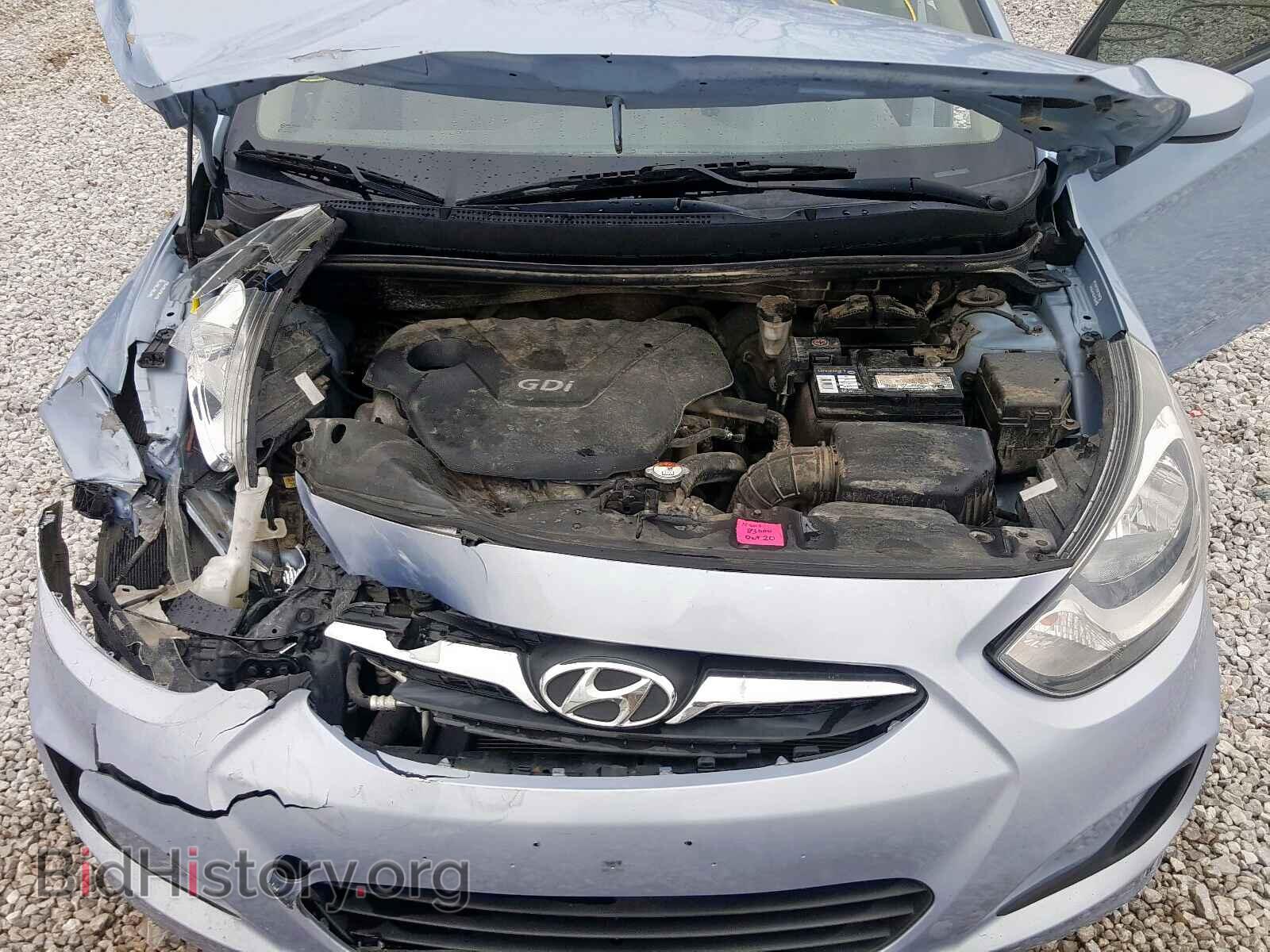 2014 HYUNDAI ACCENT - VIN: KMHCT4AE7EU600466 - Фото 7