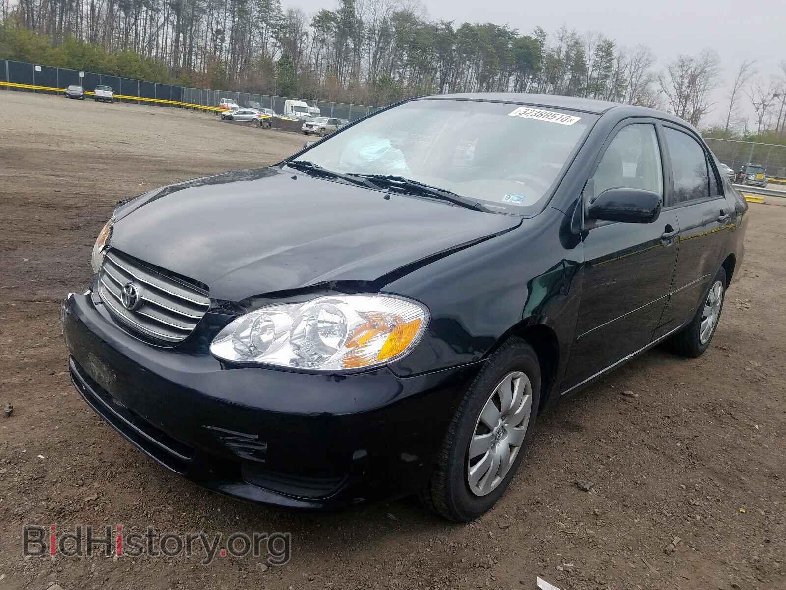 2003 TOYOTA COROLLA - VIN: JTDBR32E130044022 - Фото 2