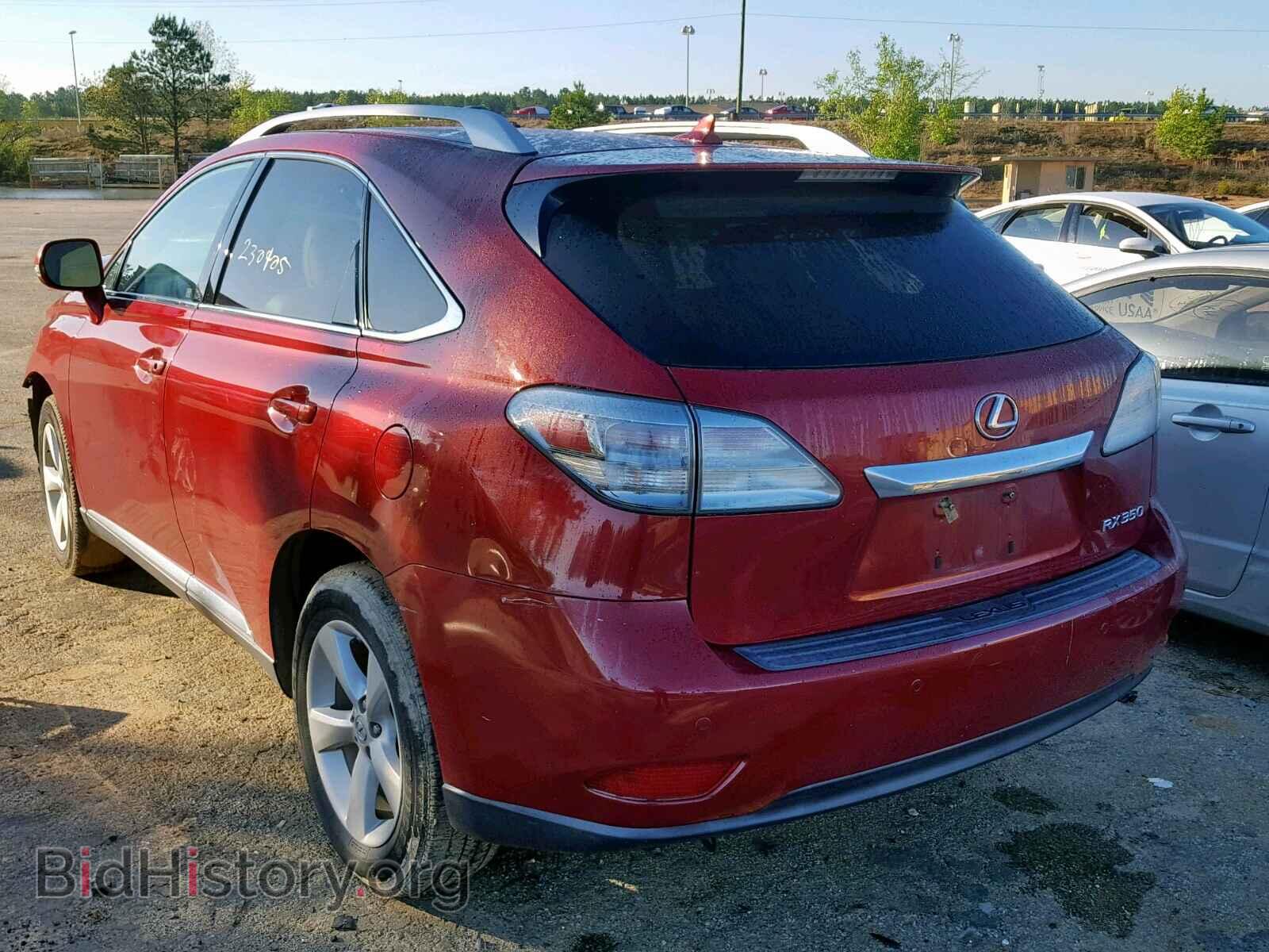 2011 LEXUS RX 350 - VIN: 2T2BK1BA5BC111193 - Фото 3
