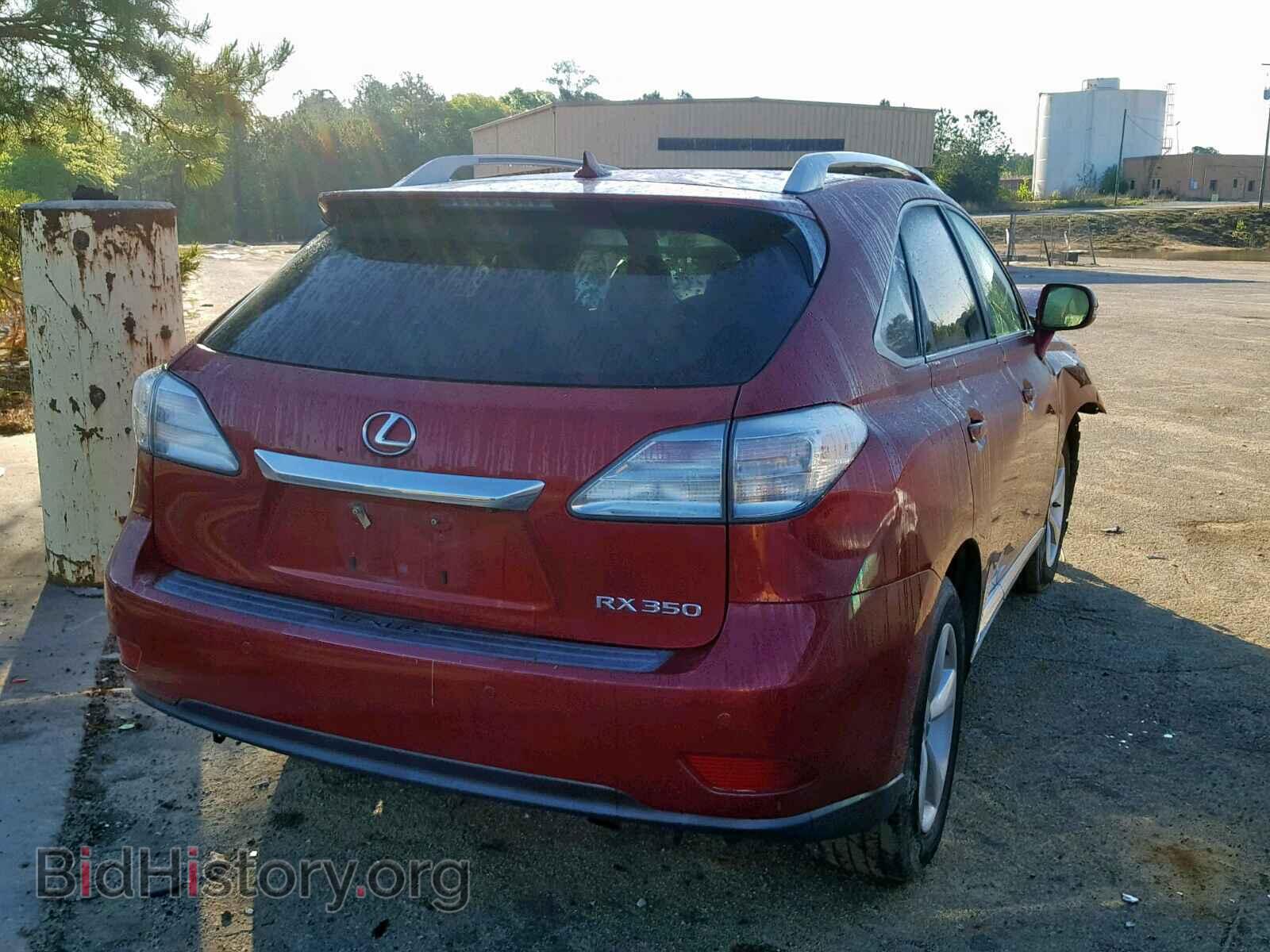 2011 LEXUS RX 350 - VIN: 2T2BK1BA5BC111193 - Фото 4