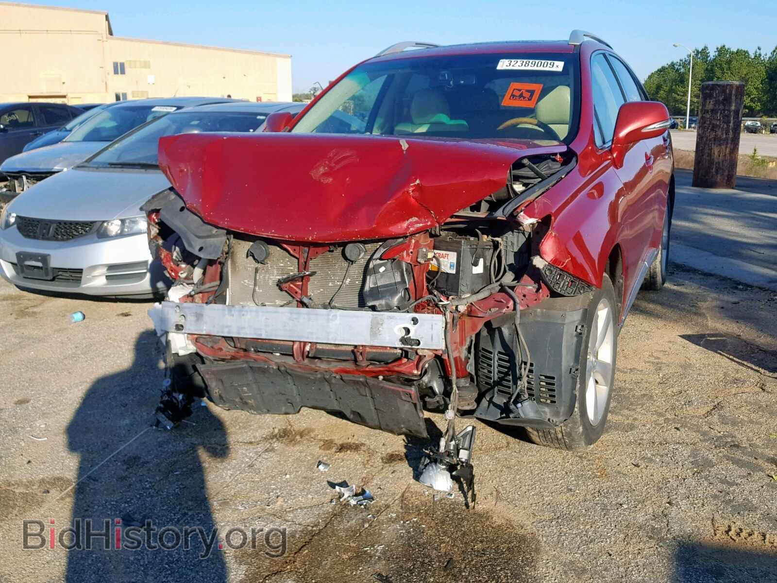 2011 LEXUS RX 350 - VIN: 2T2BK1BA5BC111193 - Фото 9