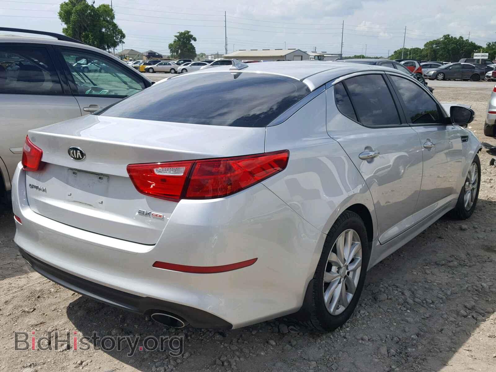2015 KIA OPTIMA - VIN: 5XXGN4A77FG401166 - Фото 4