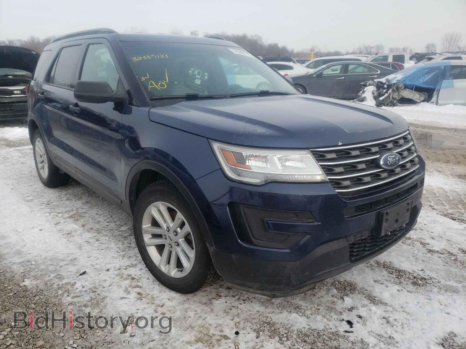 Фотография 1FM5K7B88GGB97993 - FORD EXPLORER 2016