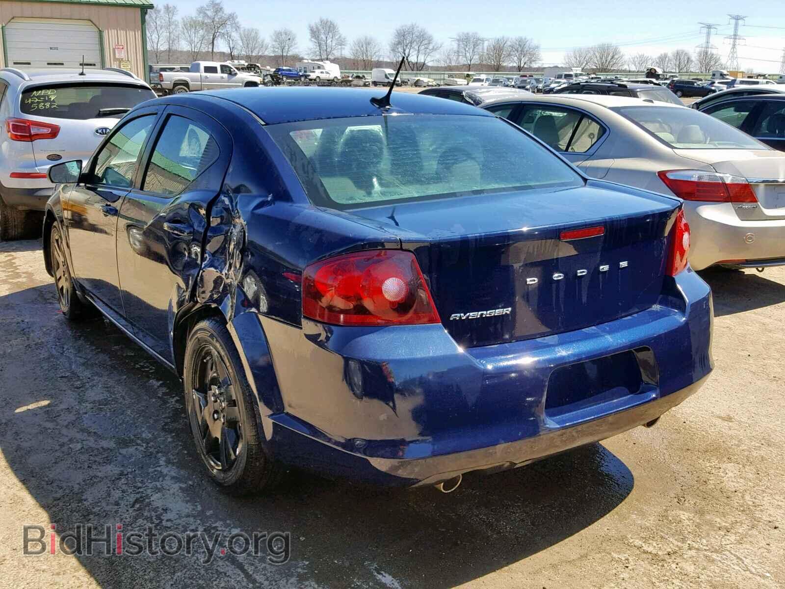 2014 DODGE AVENGER - VIN: 1C3CDZAG1EN174160 - Photo 3