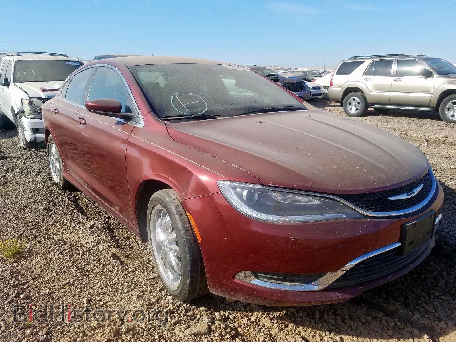 Photo 1C3CCCAB9FN692491 - CHRYSLER 200 2015
