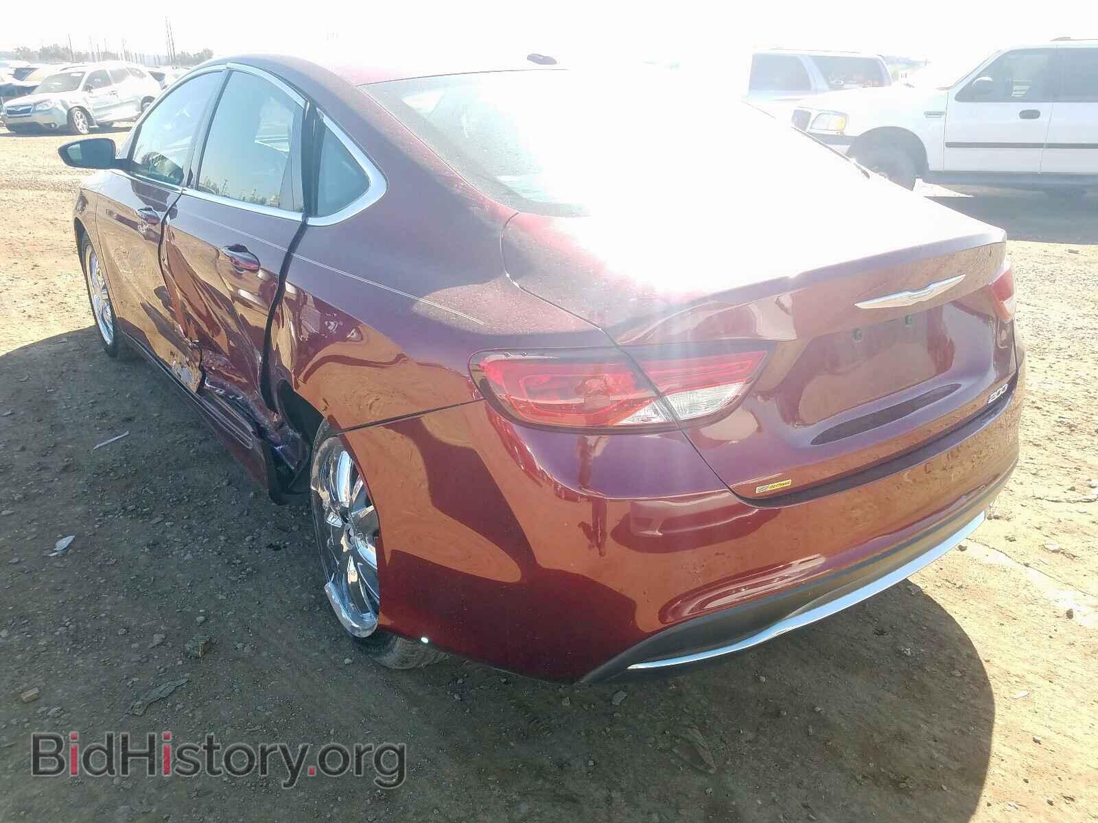 2015 CHRYSLER 200 - VIN: 1C3CCCAB9FN692491 - Photo 3