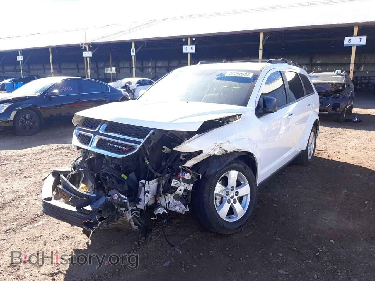 2013 DODGE JOURNEY - VIN: 3C4PDCAB2DT575925 - Фото 2