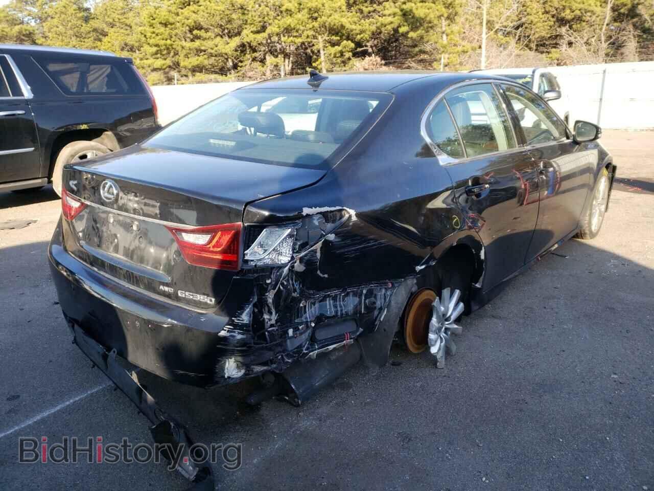2013 LEXUS GS350 - VIN: JTHCE1BL9D5017690 - Фото 4