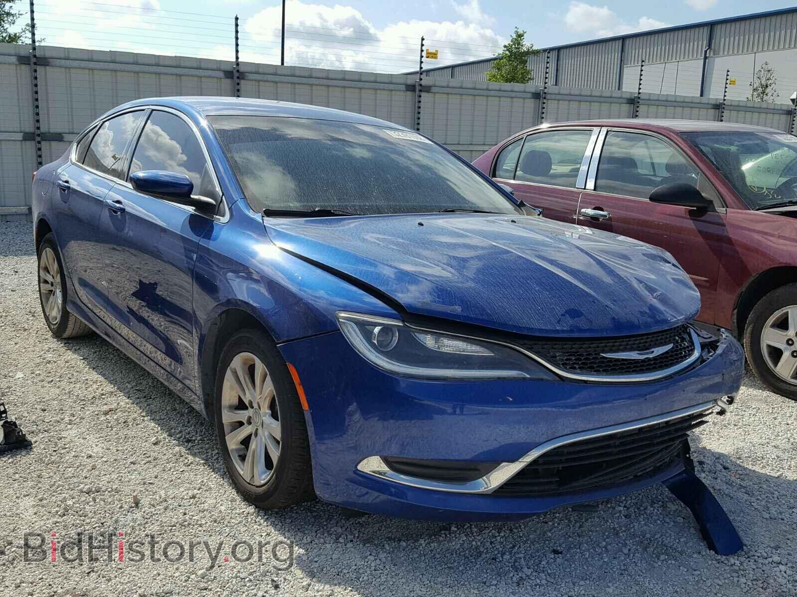 Фотография 1C3CCCAB8FN507685 - CHRYSLER 200 2015