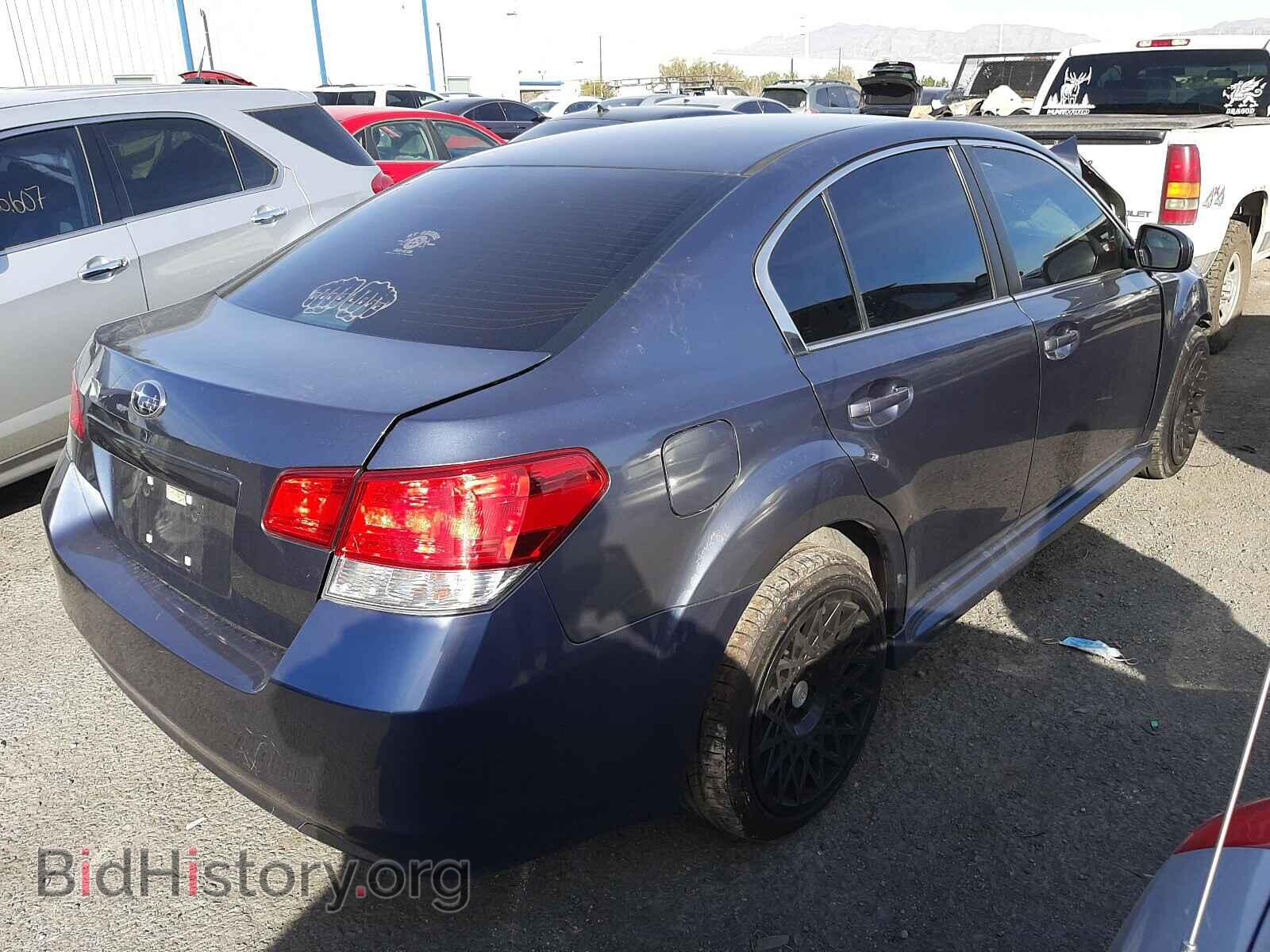 2013 SUBARU LEGACY - VIN: 4S3BMBC60D3032721 - Фото 4