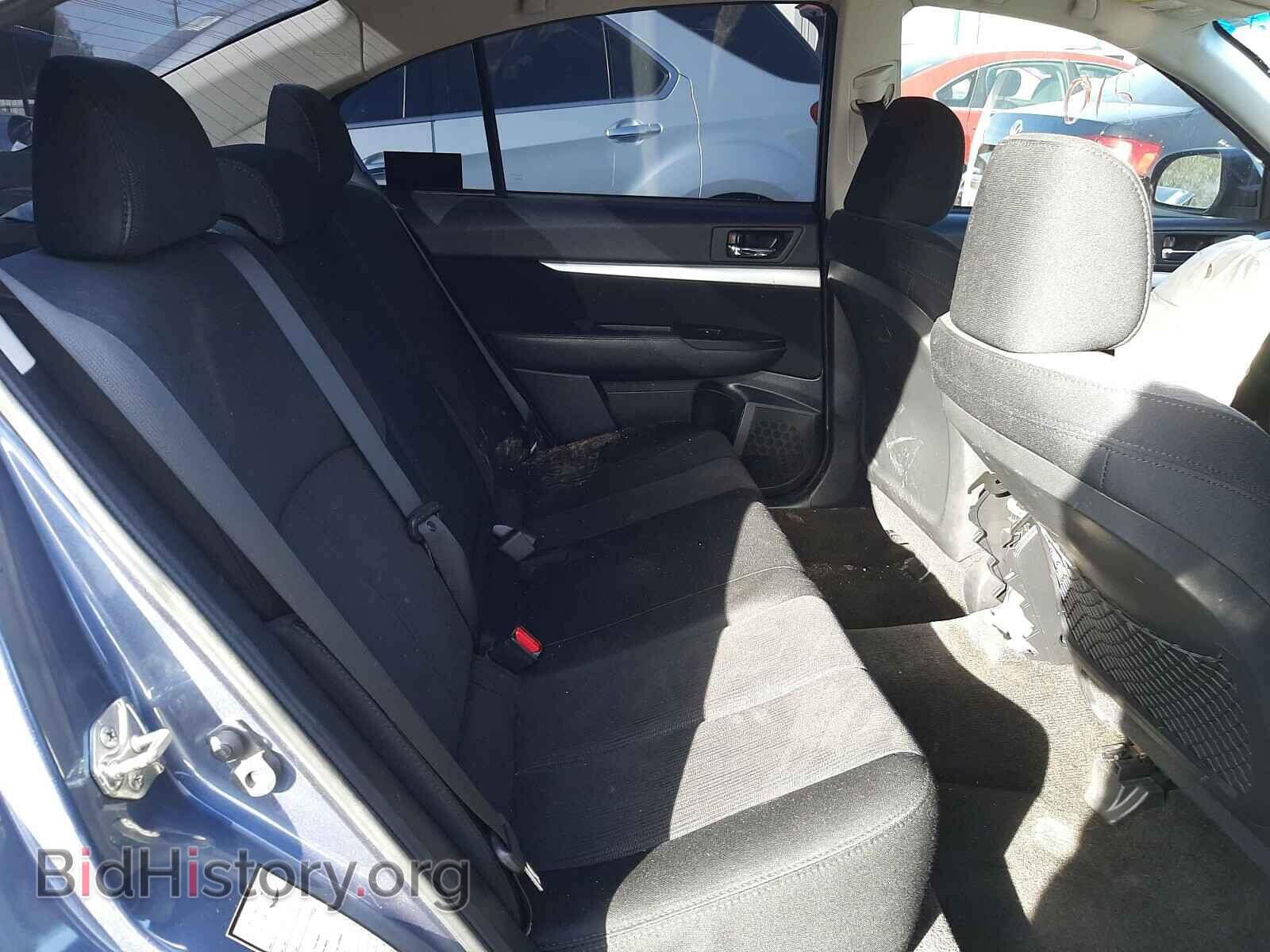 2013 SUBARU LEGACY - VIN: 4S3BMBC60D3032721 - Фото 6