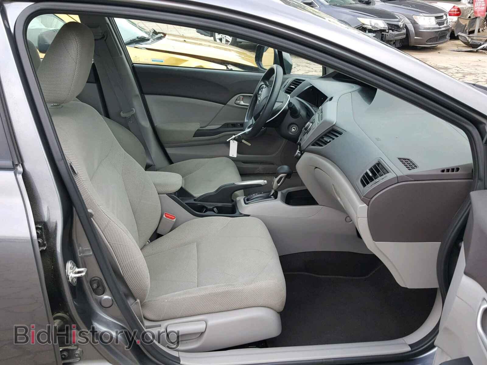 2012 HONDA CIVIC LX - VIN: 2HGFB2F56CH314093 - Фото 5