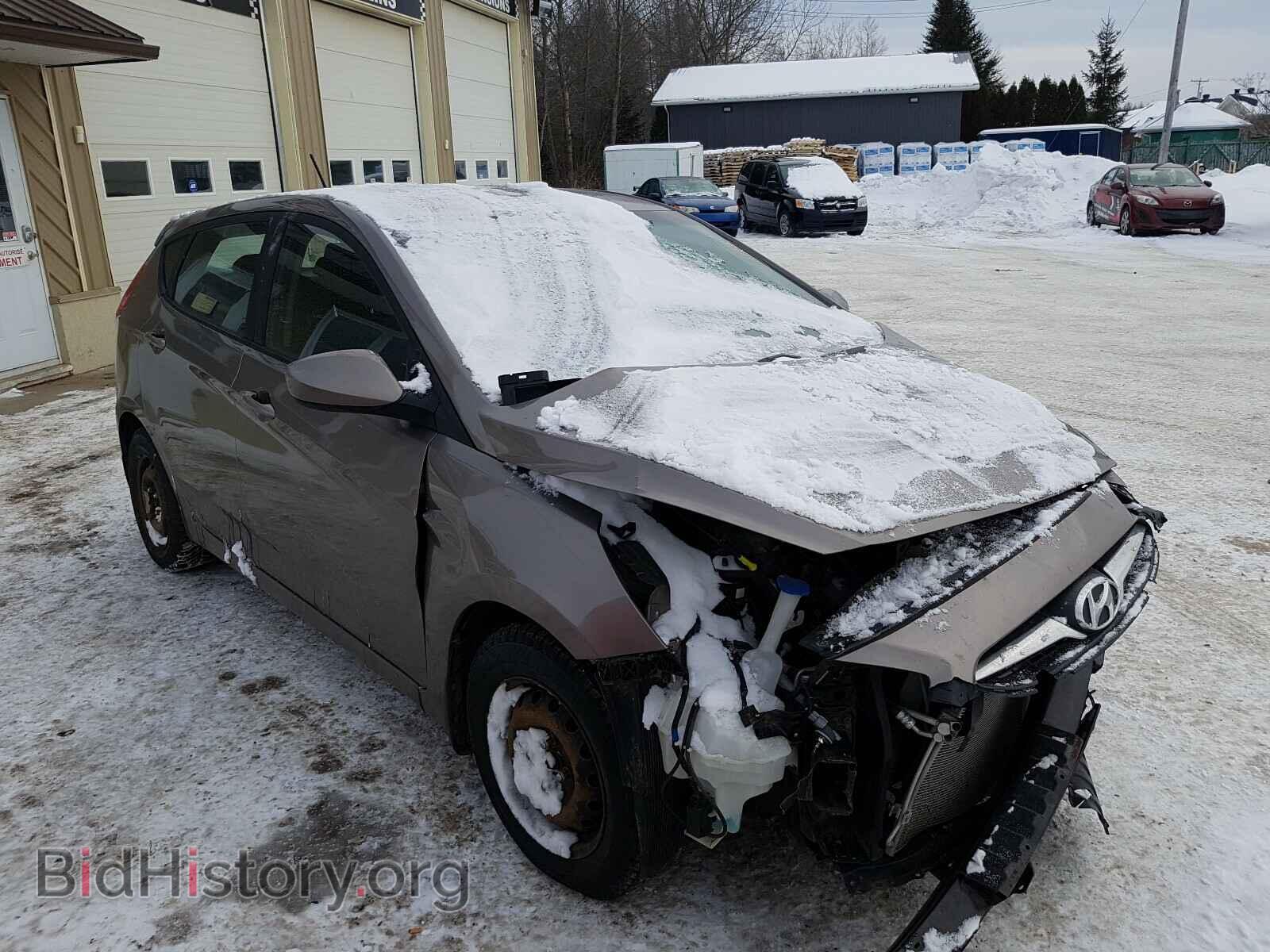 Photo KMHCT5AE5DU127557 - HYUNDAI ACCENT 2013