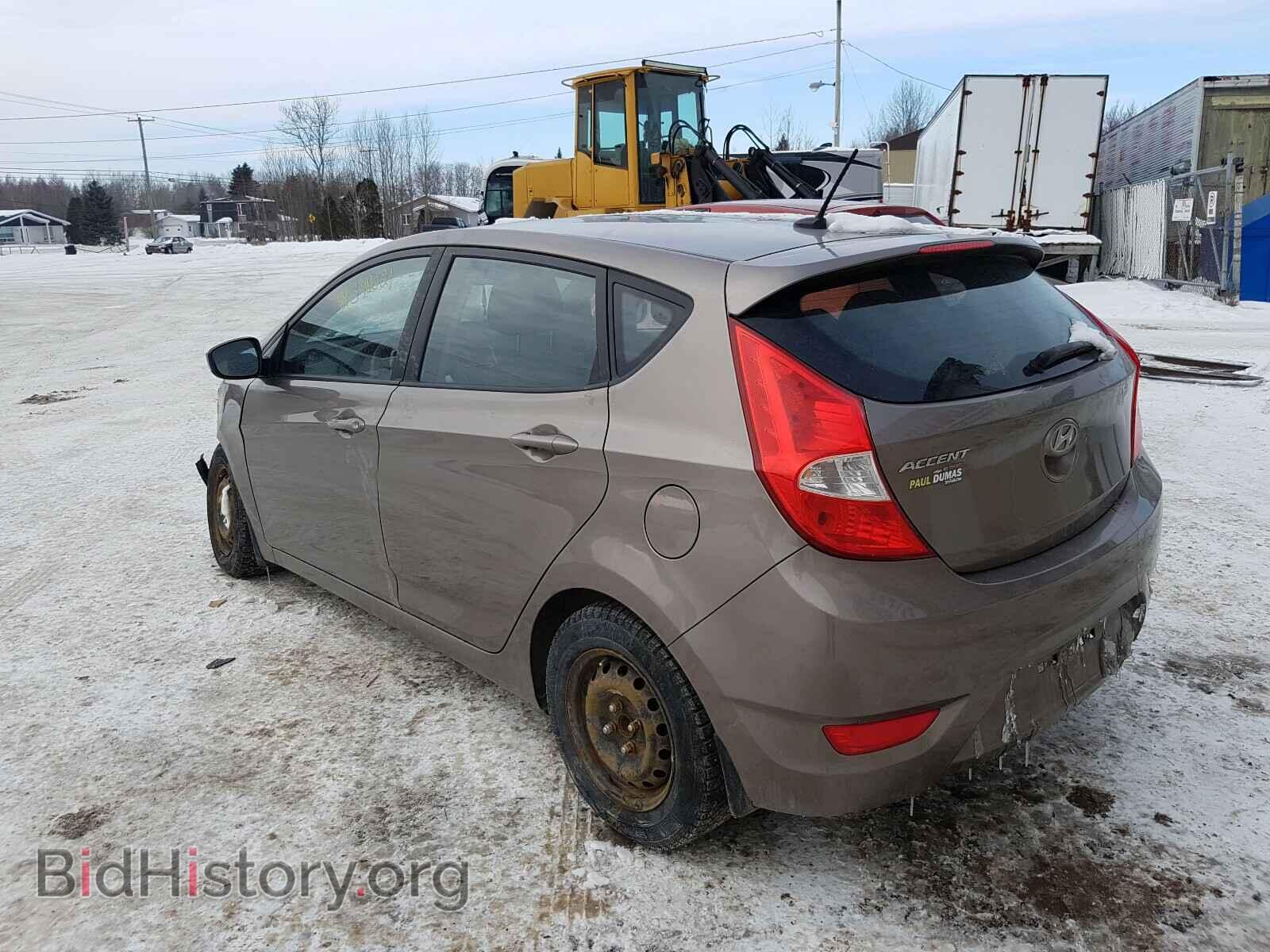 2013 HYUNDAI ACCENT - VIN: KMHCT5AE5DU127557 - Фото 3