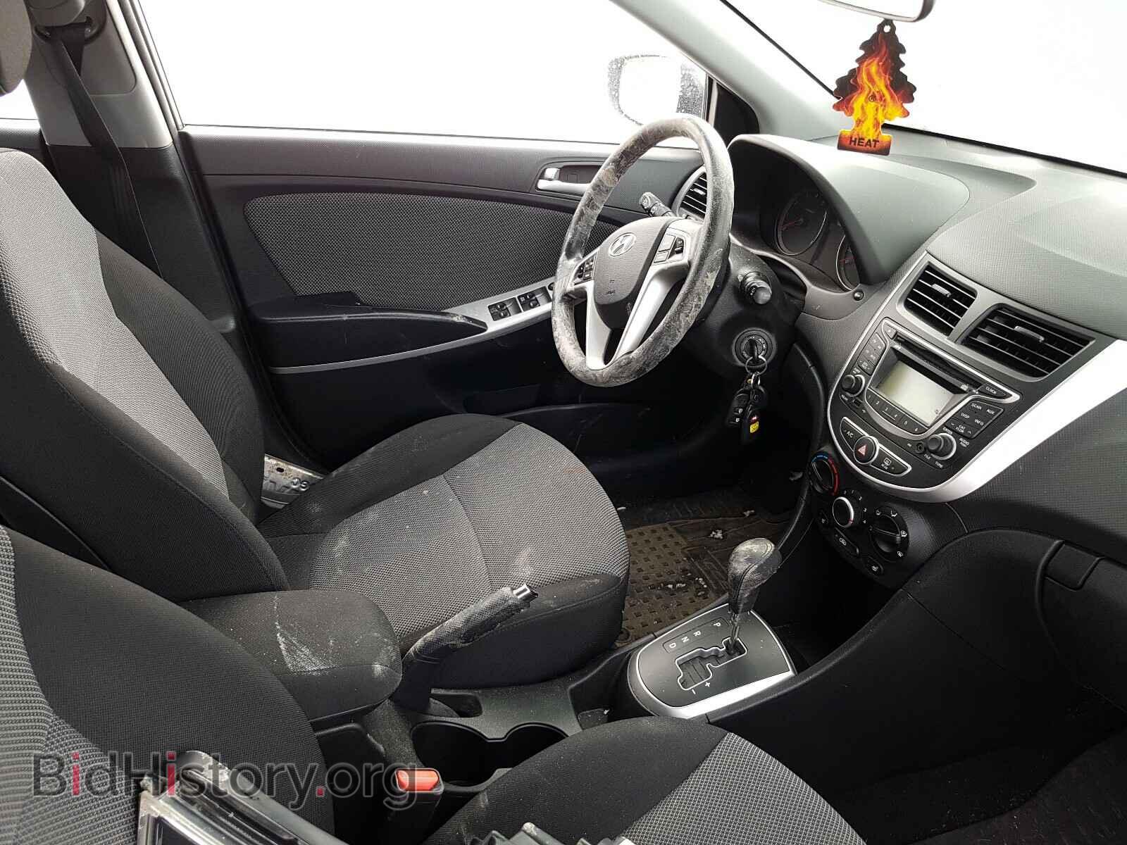 2013 HYUNDAI ACCENT - VIN: KMHCT5AE5DU127557 - Фото 5