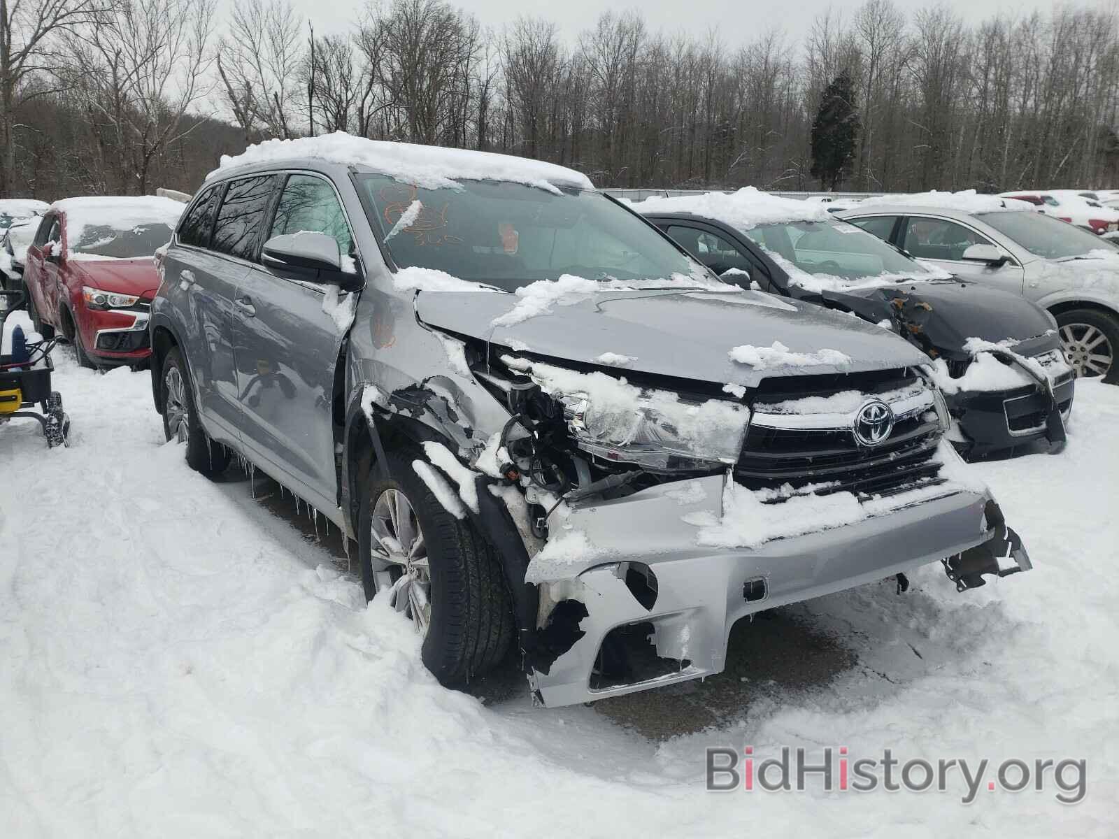 Фотография 5TDBKRFH6GS253948 - TOYOTA HIGHLANDER 2016