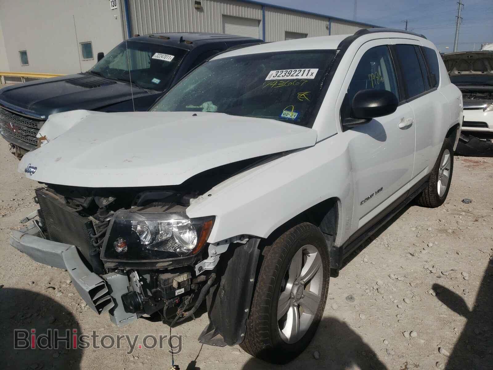 2016 JEEP COMPASS - VIN: 1C4NJCBA3GD743667 - Фото 2